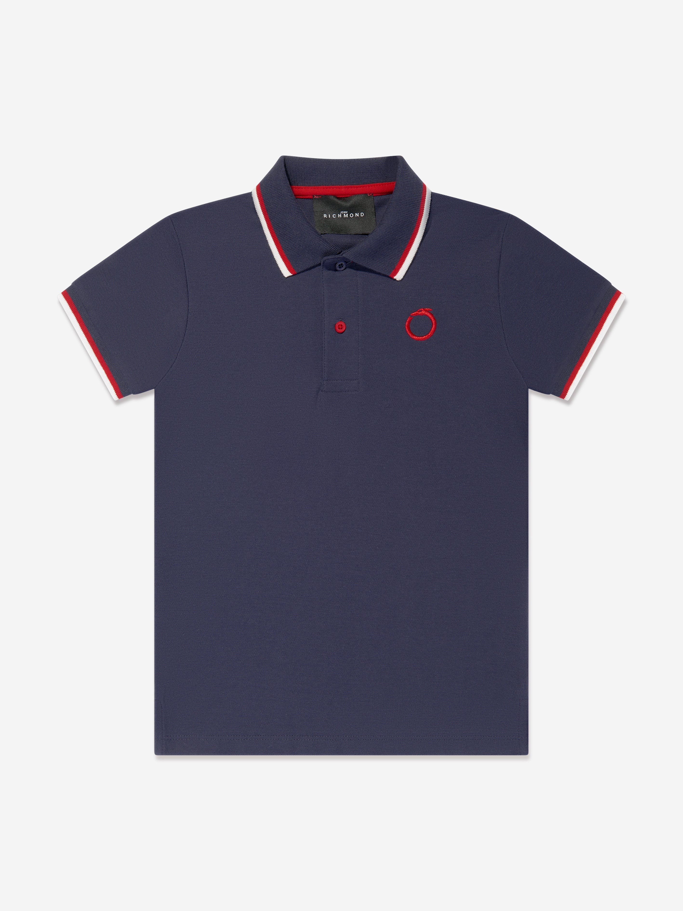 Trussardi Boys Yukon Polo Shirt in Navy