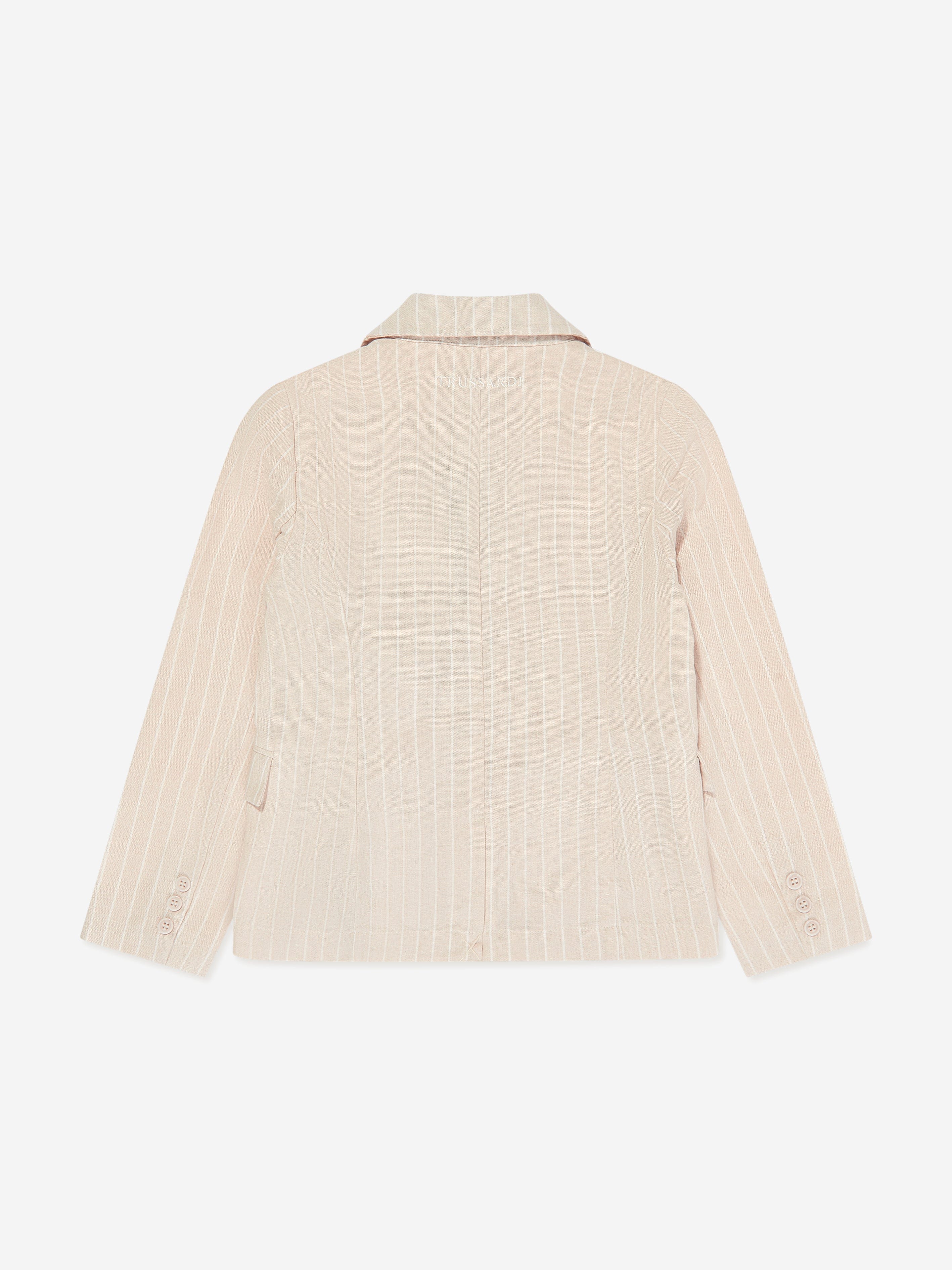 Trussardi Boys Sokel Blazer in Beige