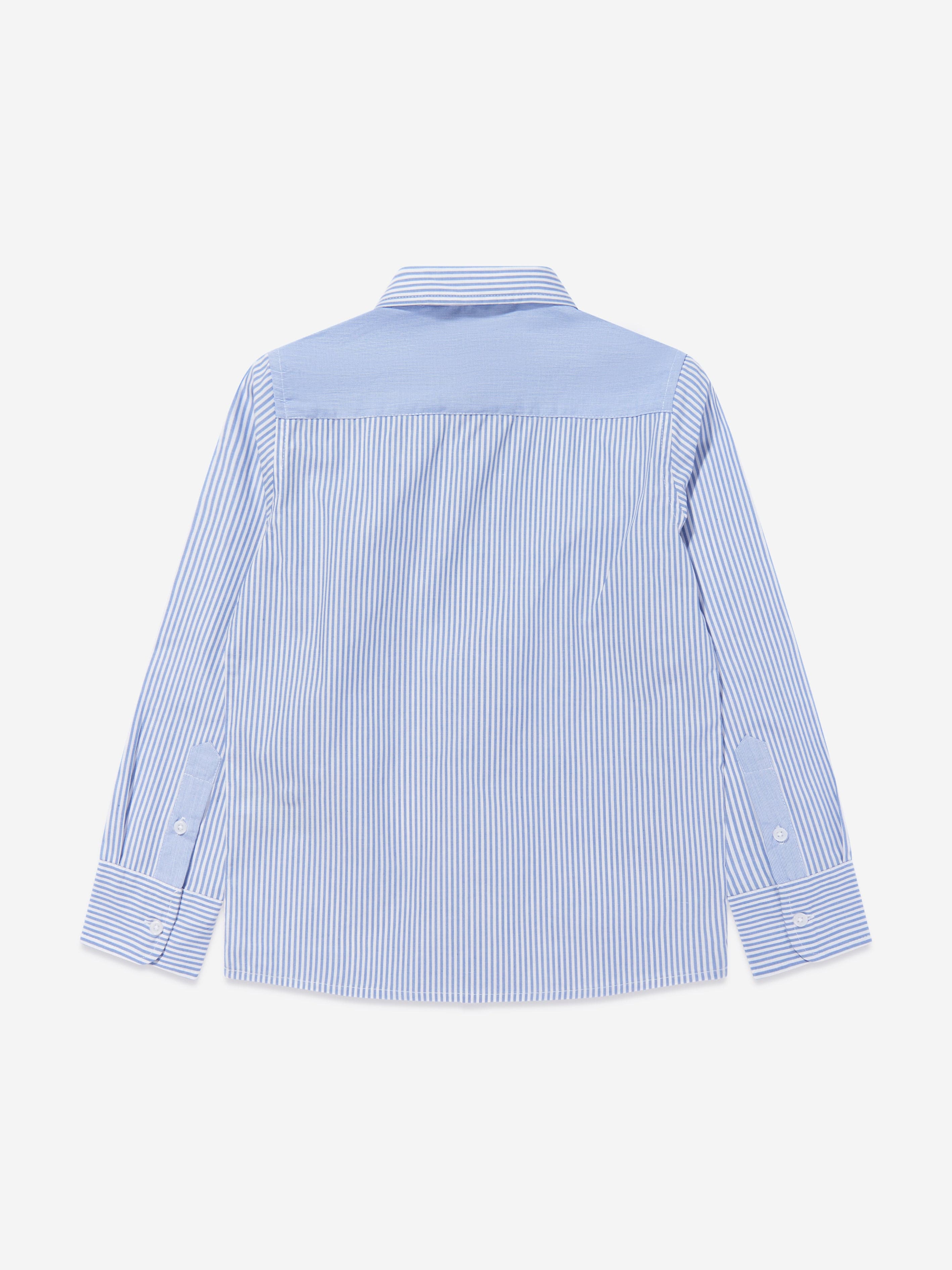 Trussardi Boys Ravazeti Pocket Shirt in Blue