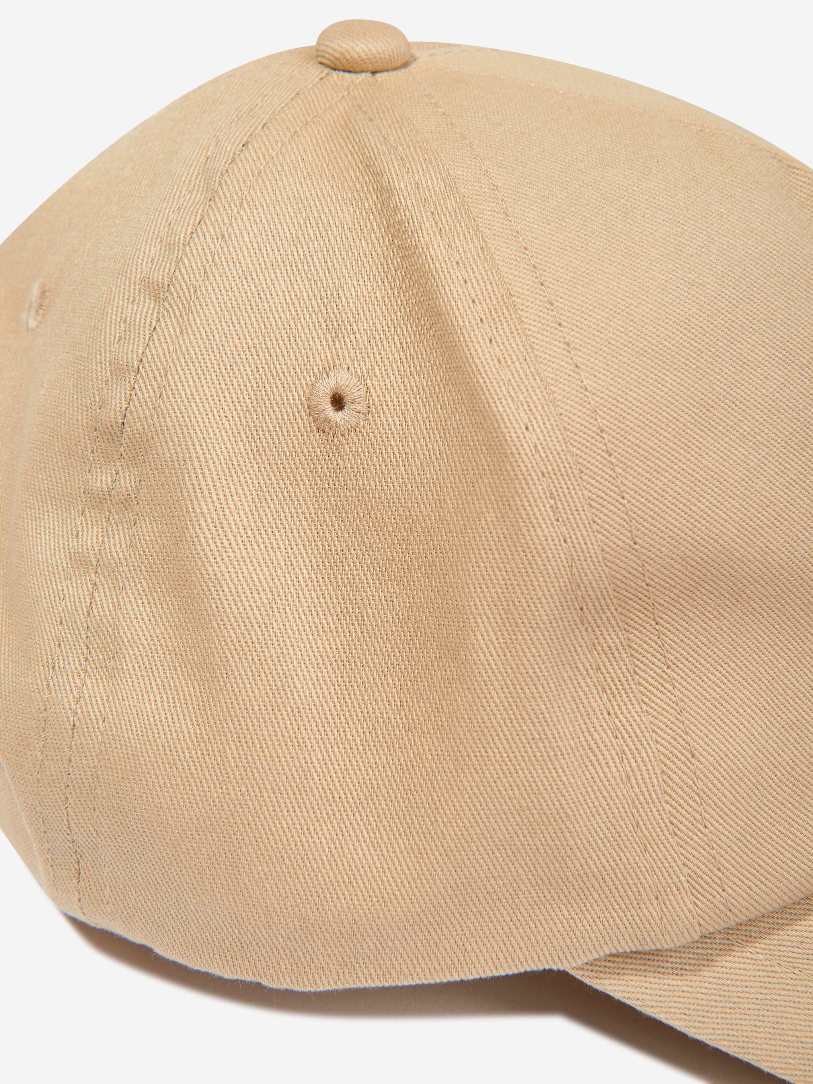 Trussardi Kids Guitu Logo Cap in Beige