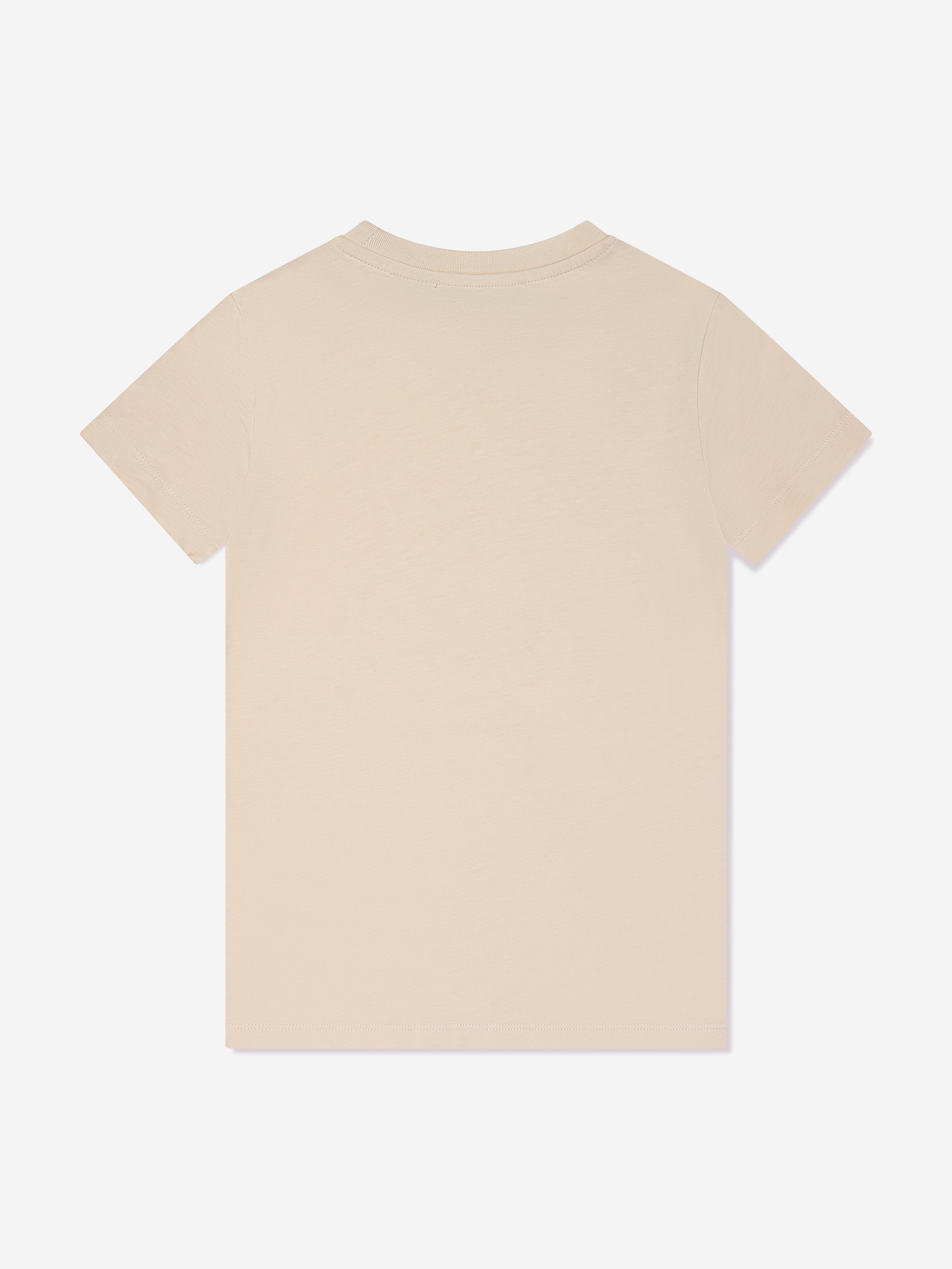 Trussardi Kids Assion Logo T-Shirt in Beige