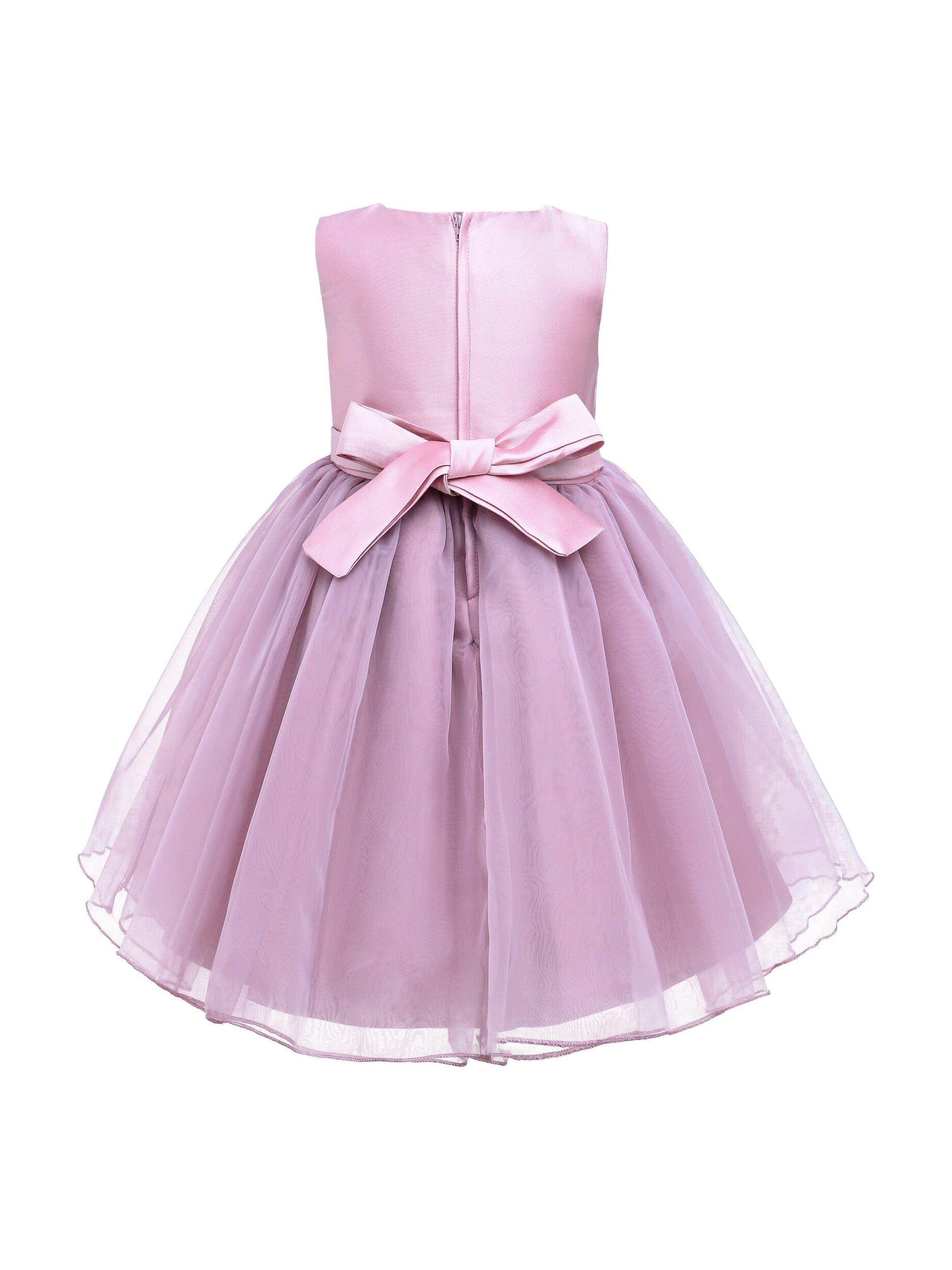 Pink Felice Tulle Bow Dress