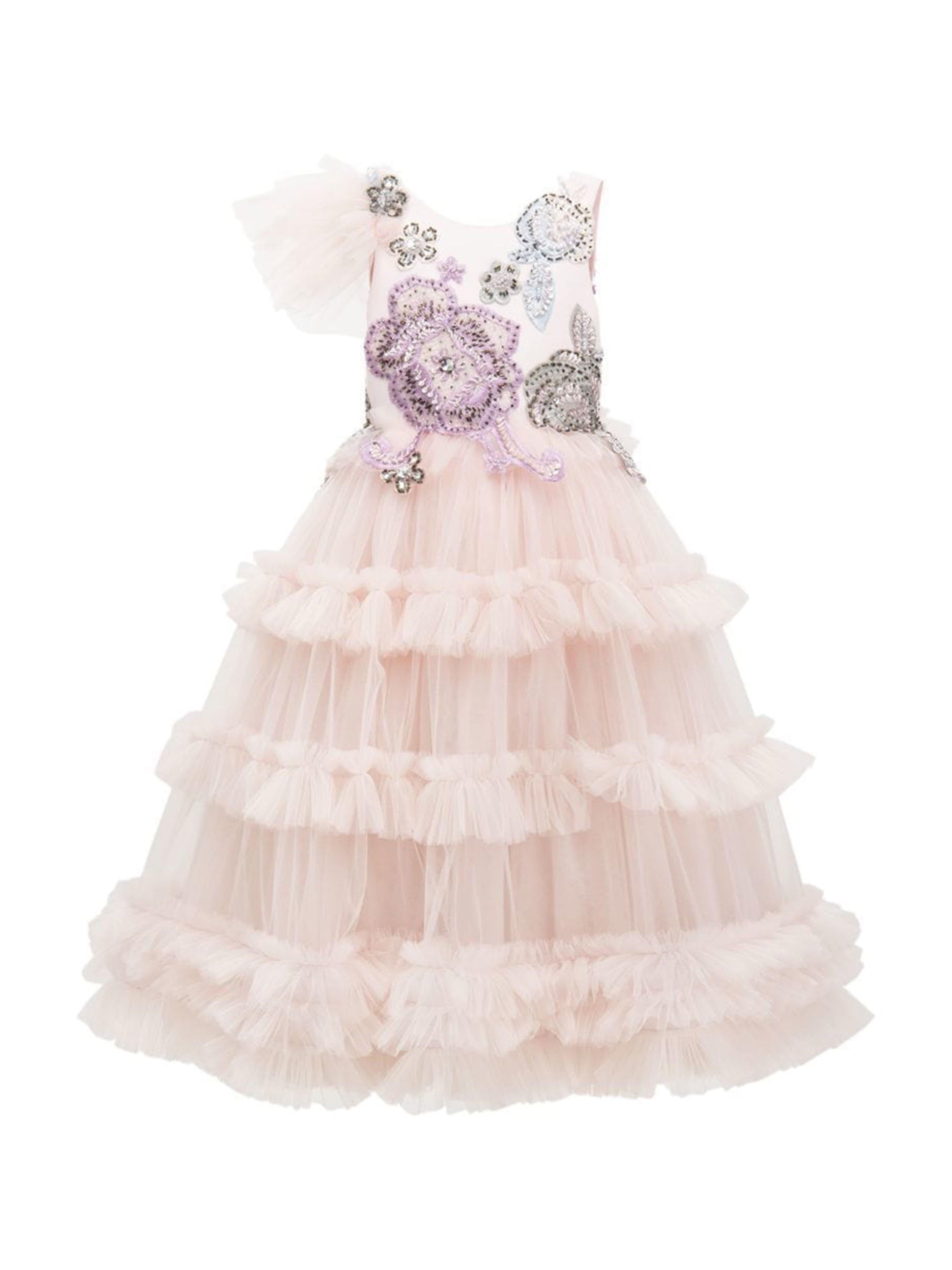 Pink Lilac Floral Dress