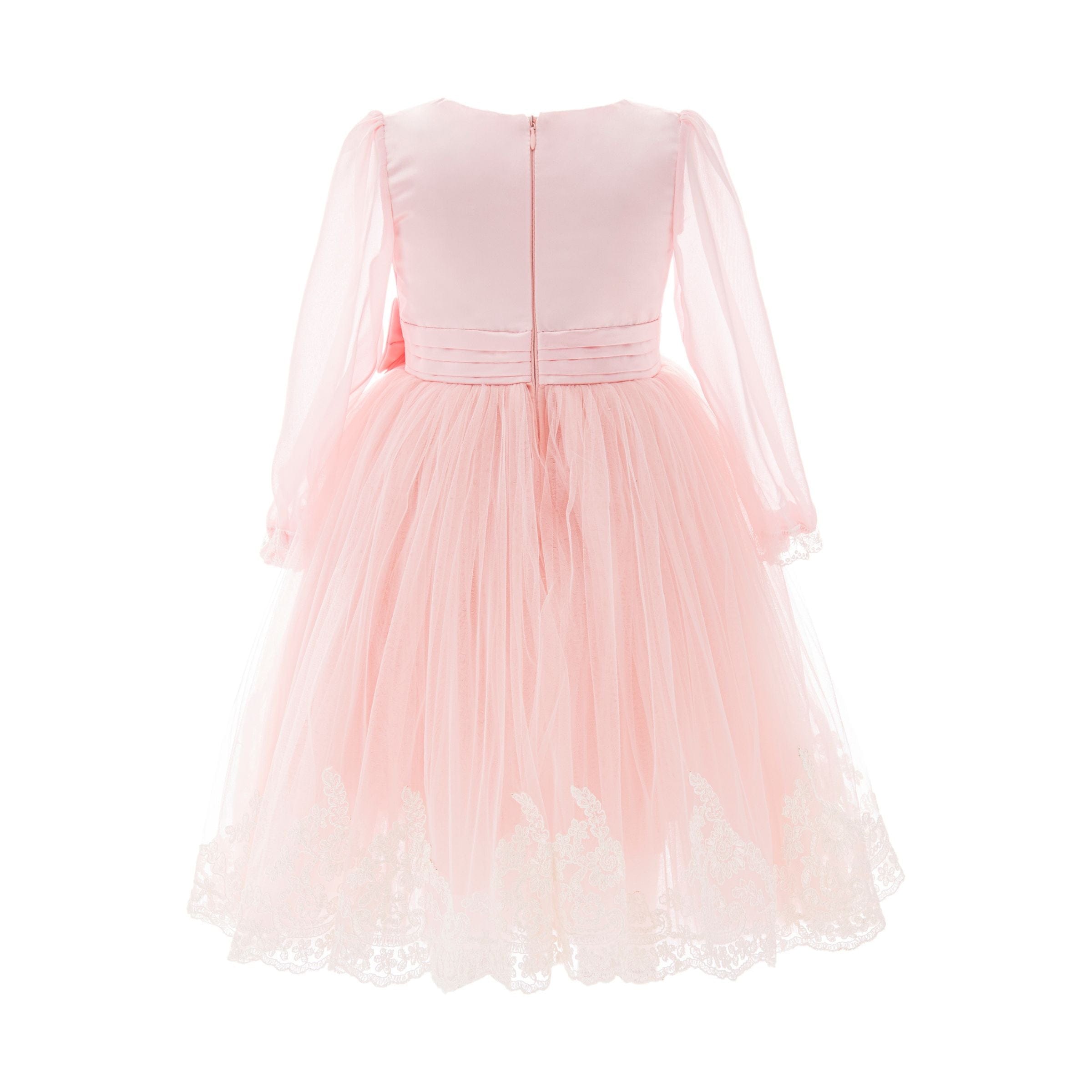 Pink Encina Victorian Bow Dress