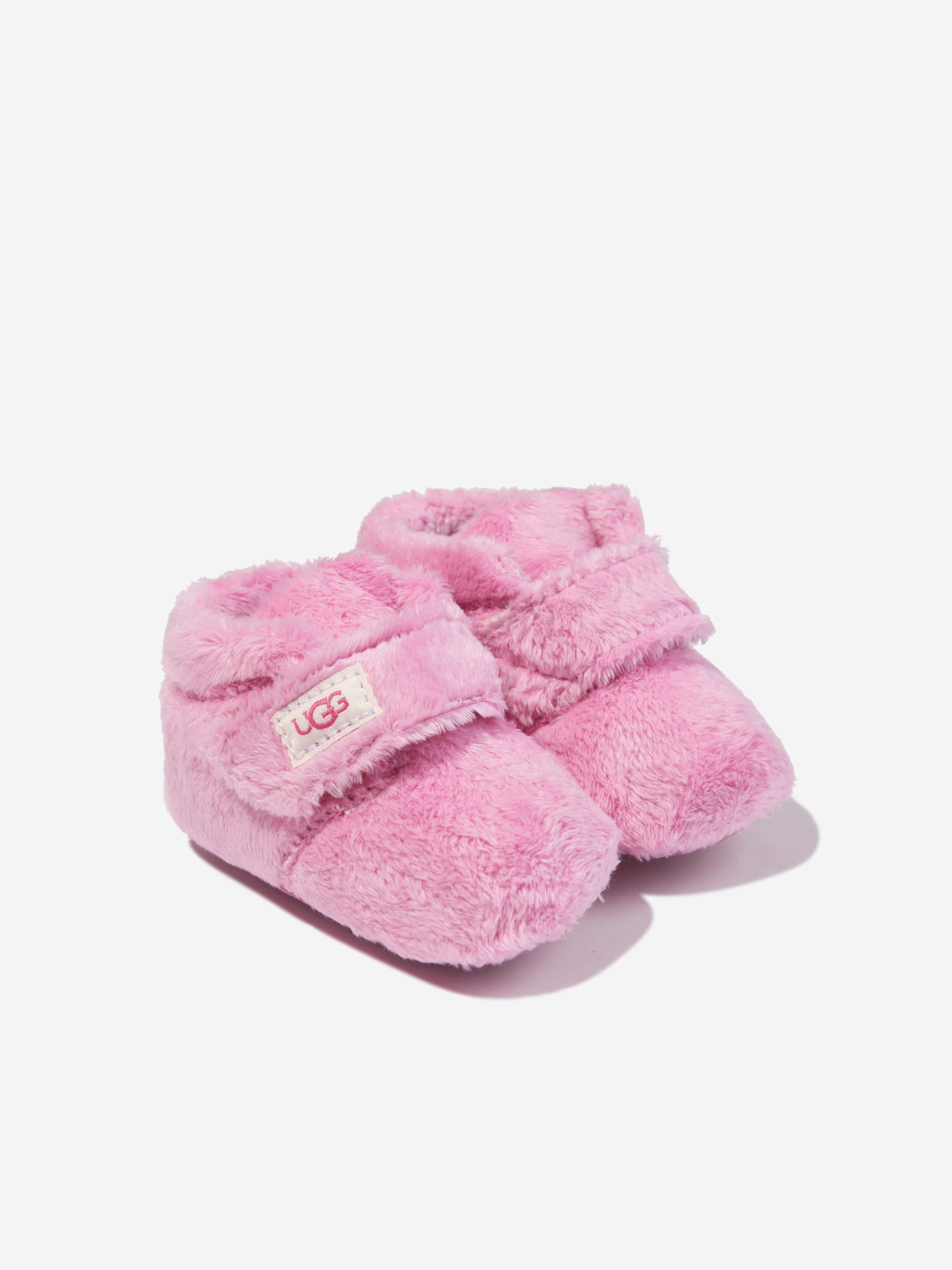 UGG Baby Girls Bixbee Booties And Blanket Gift Set