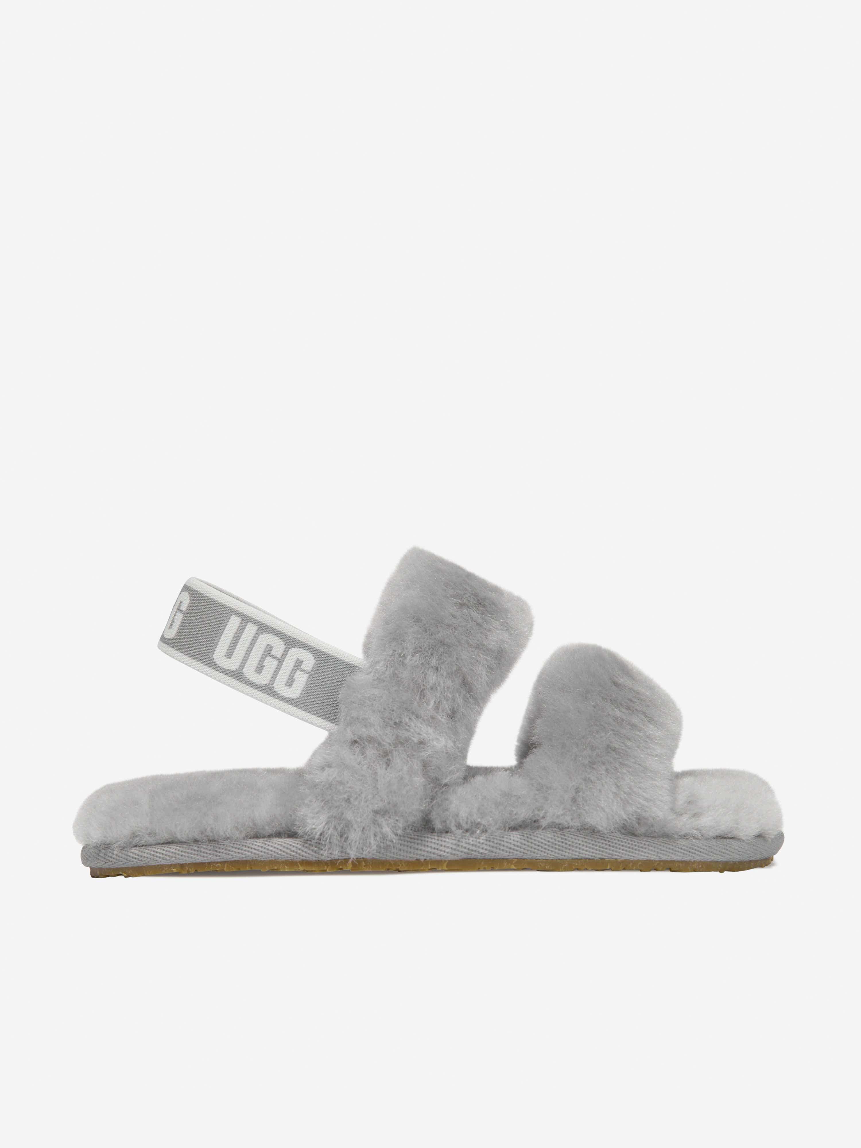 UGG Girls Sheepskin Oh Yeah Sandals