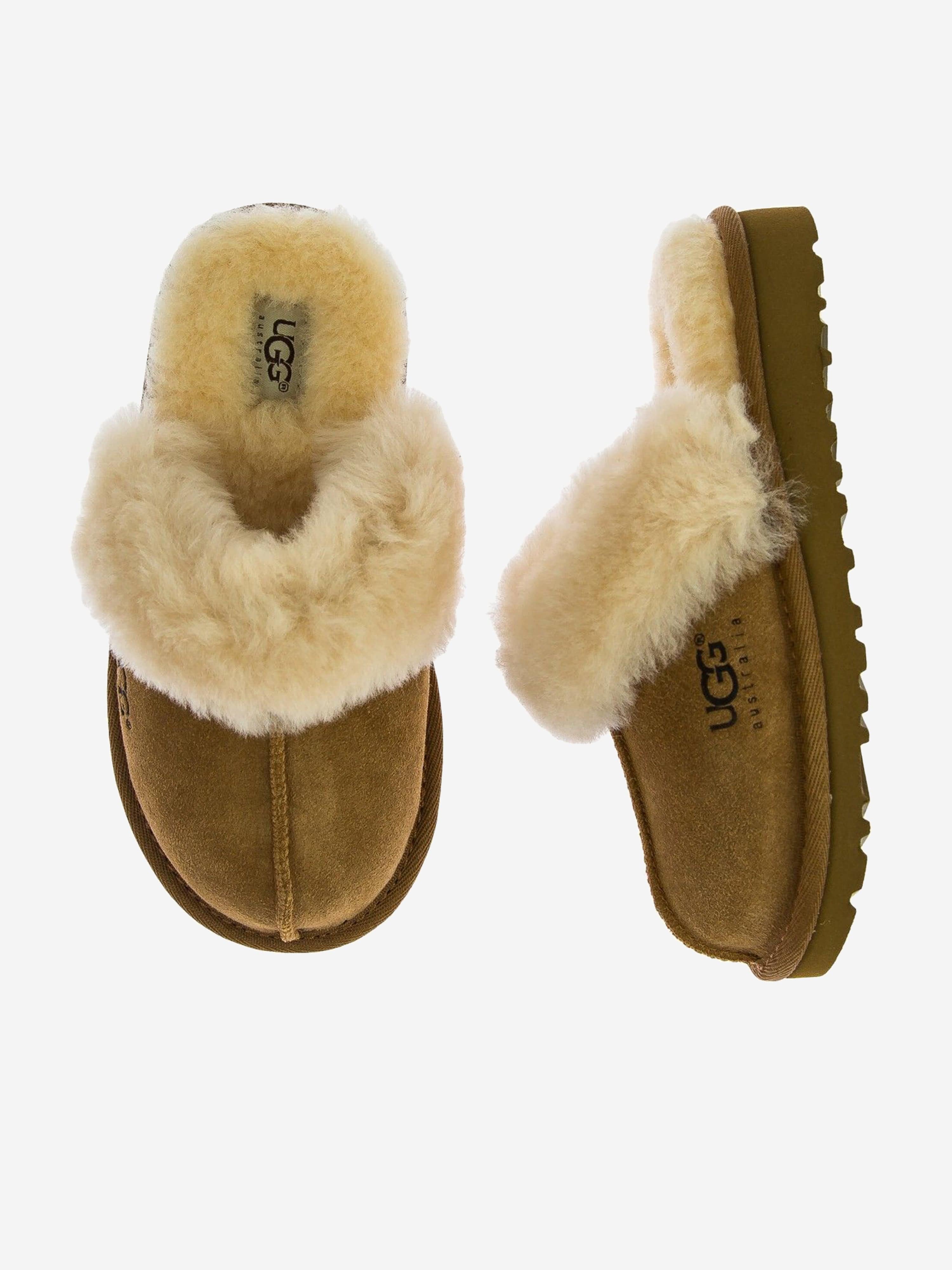 UGG Girls Suede Cozy II Slippers