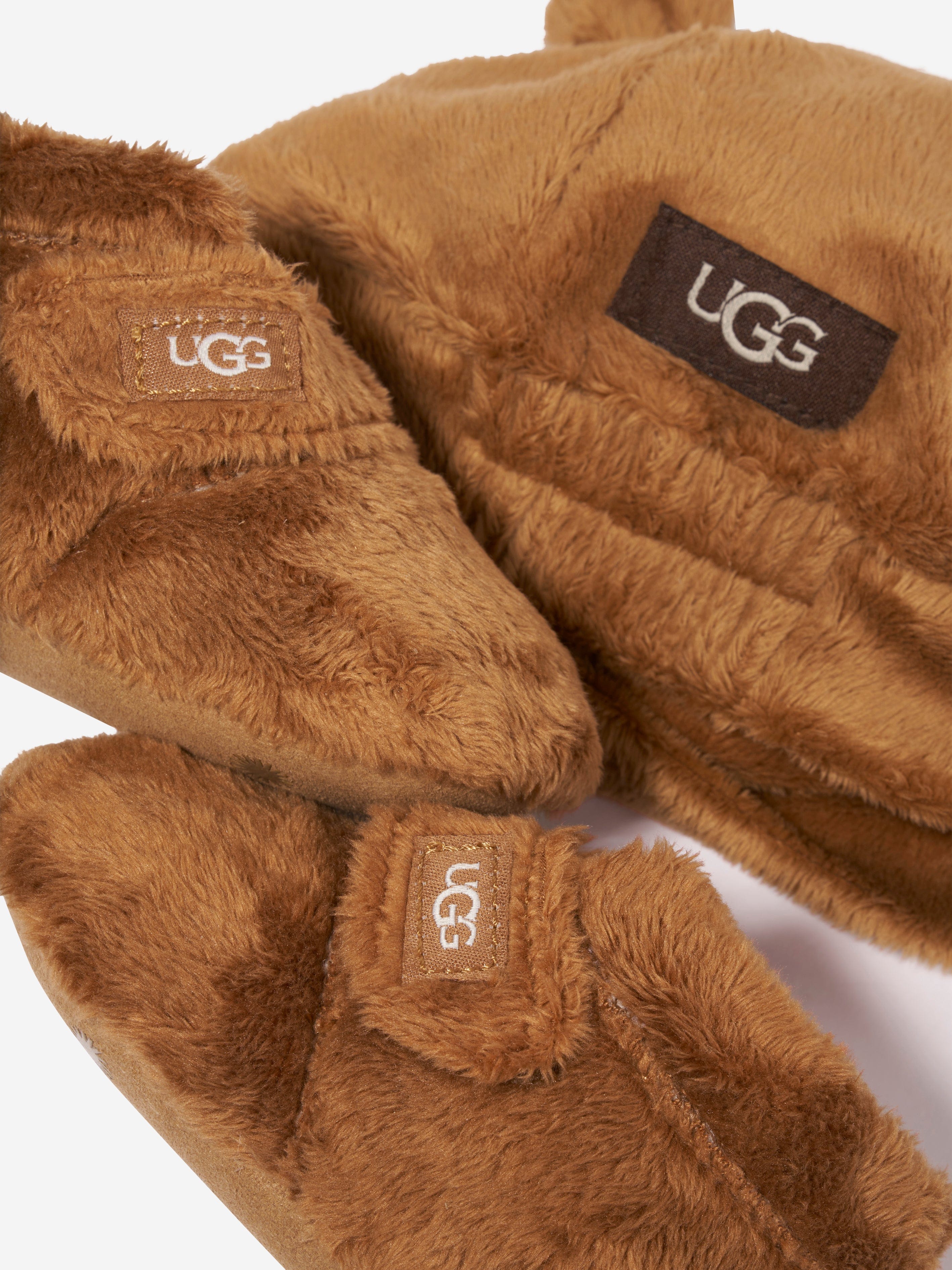 UGG Baby Bixbee Booties And Beanie Gift Set