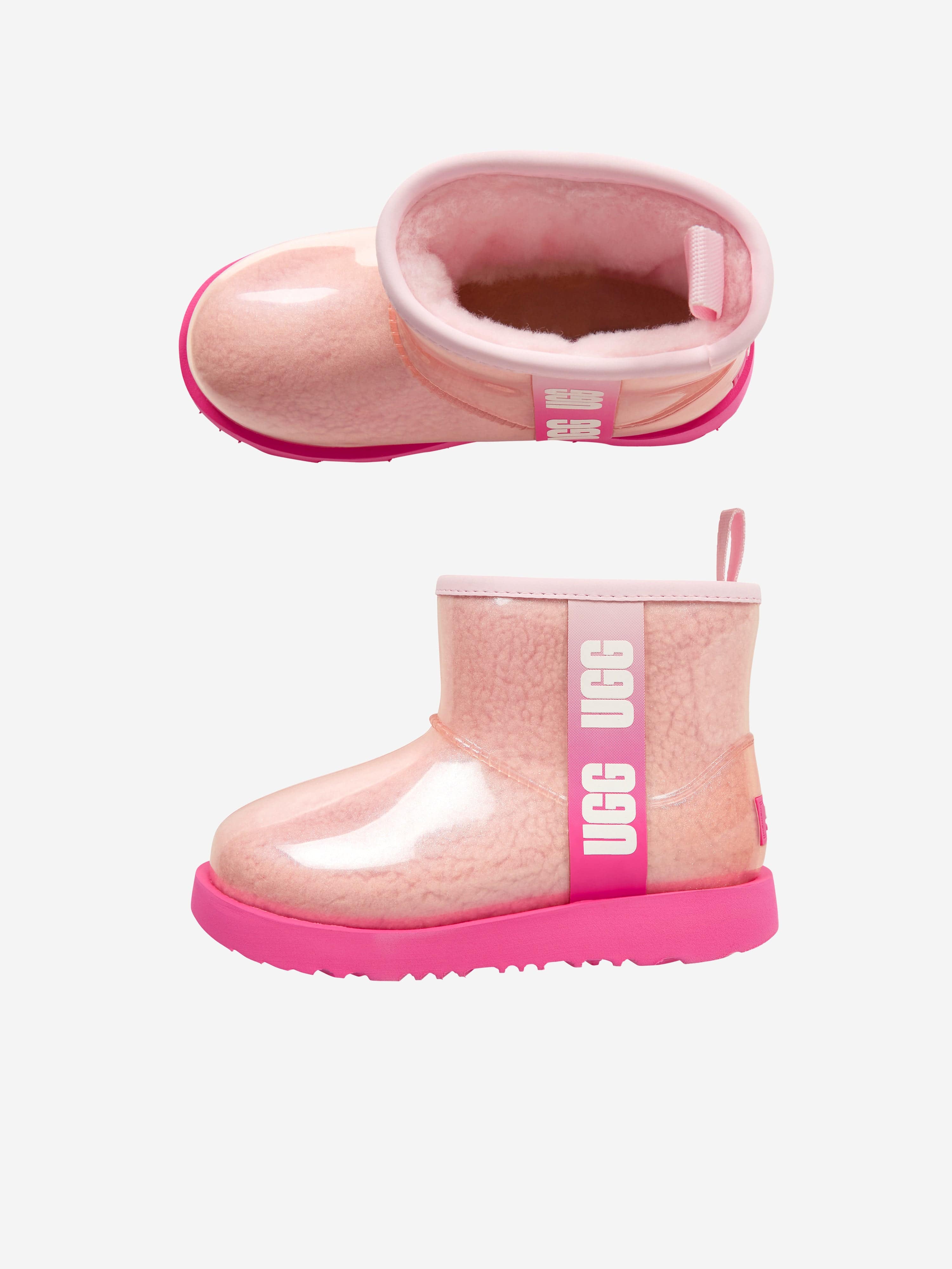 UGG Girls Classic Clear Mini Boots