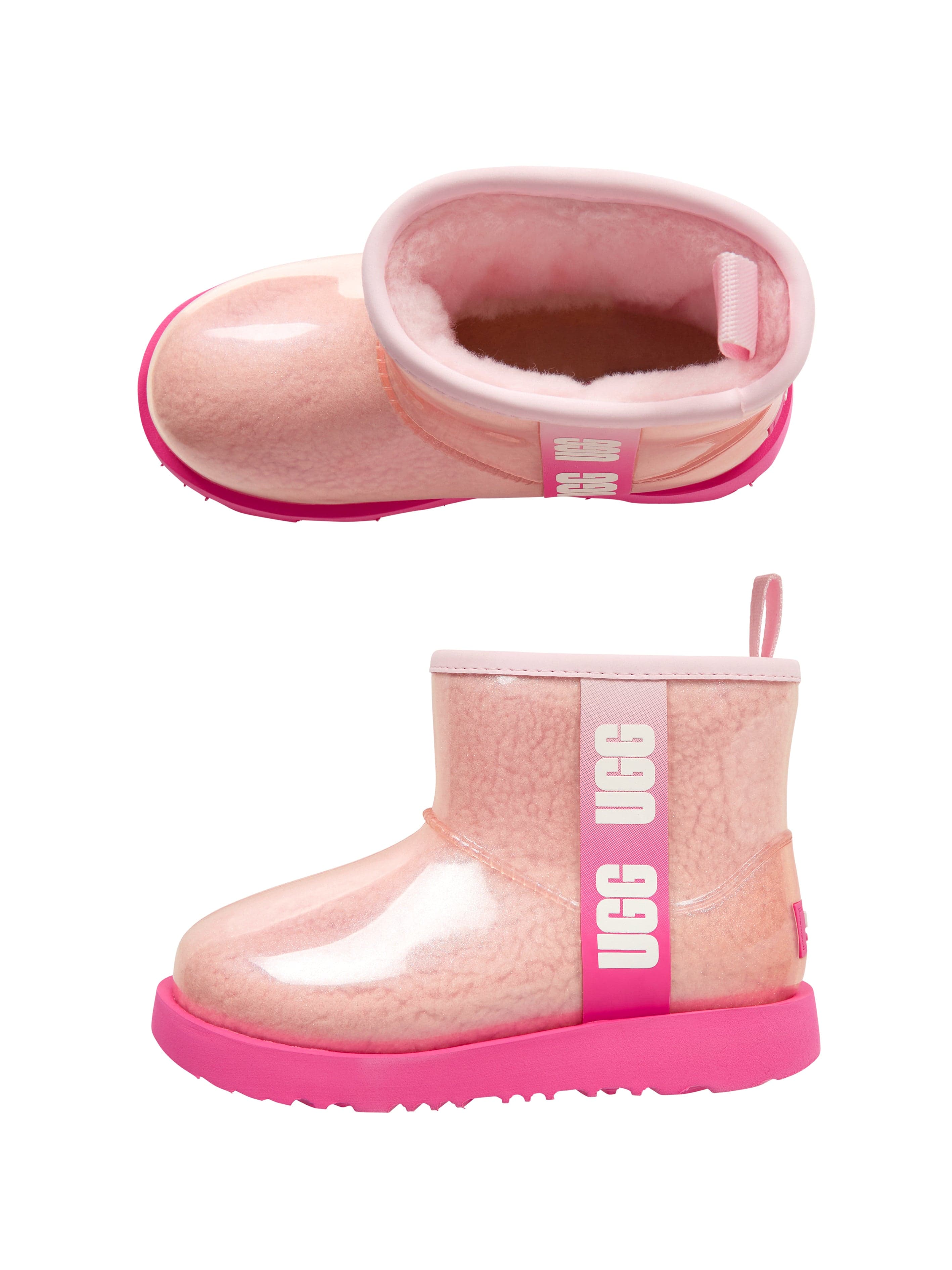 UGG Girls Classic Clear Mini Boots