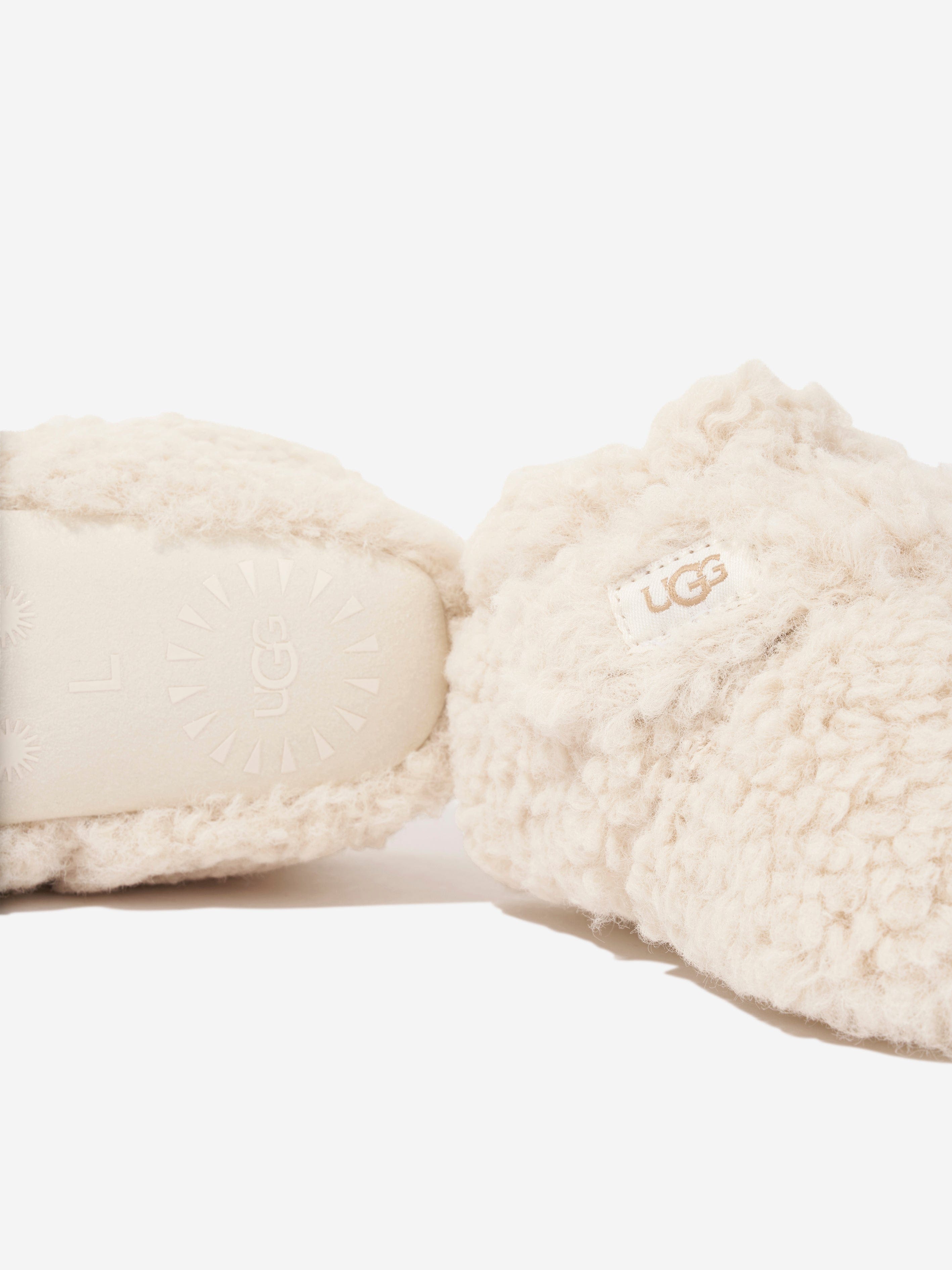 UGG Baby Faux Fur Bixbee Booties