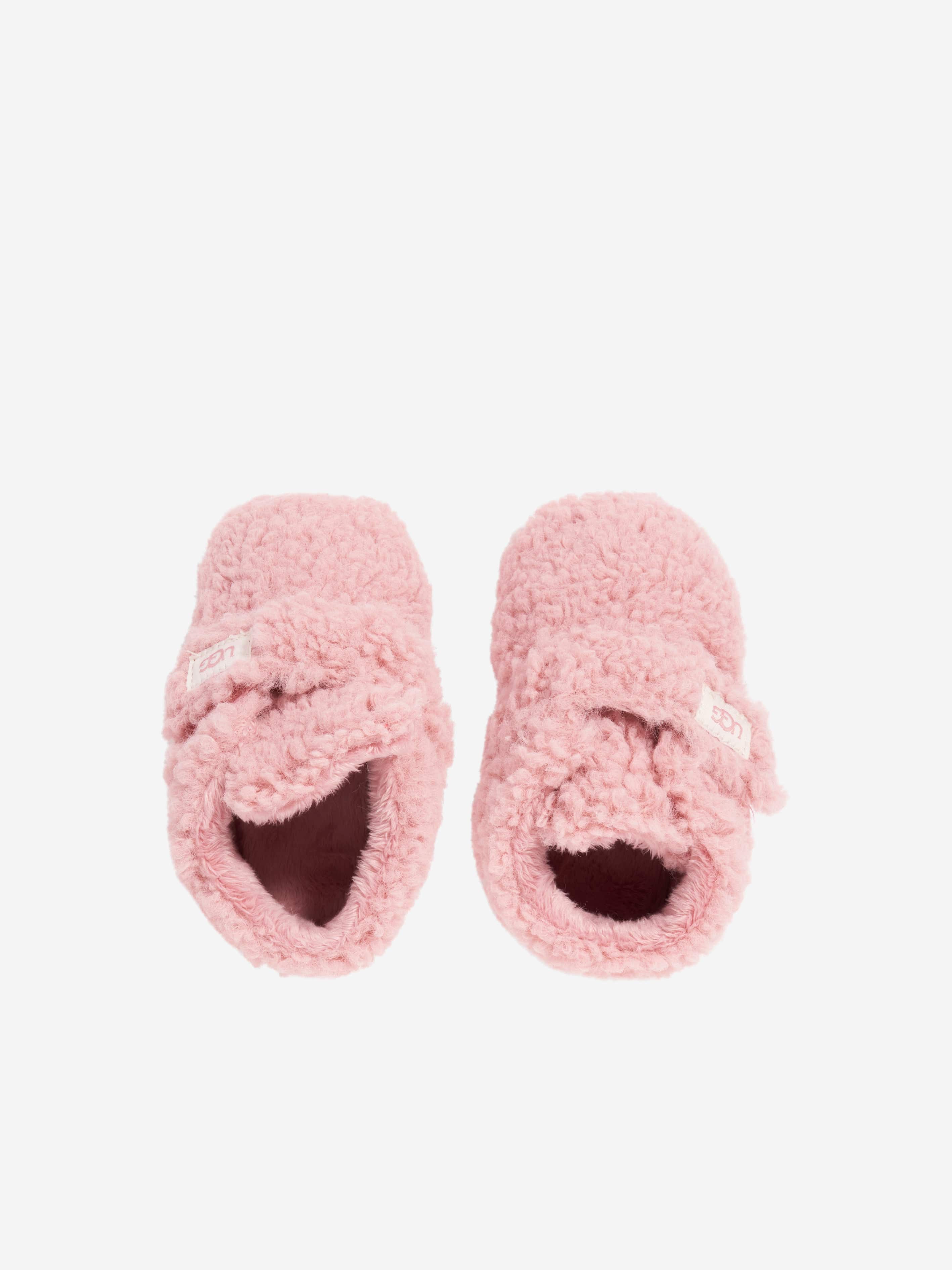 UGG Baby Girls Faux Fur Bixbee Booties