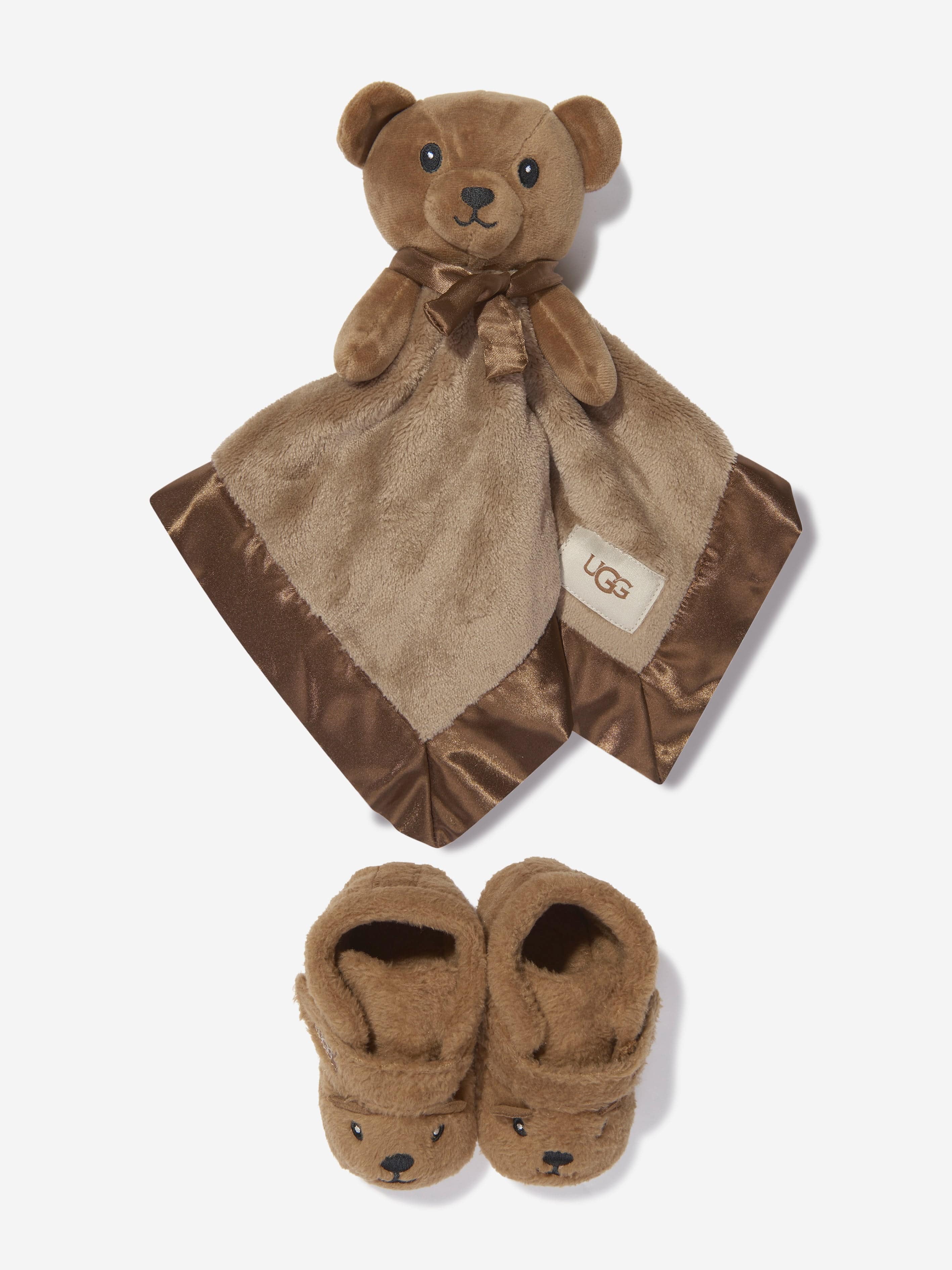 UGG Baby Bixbee Booties And Comforter Gift Set