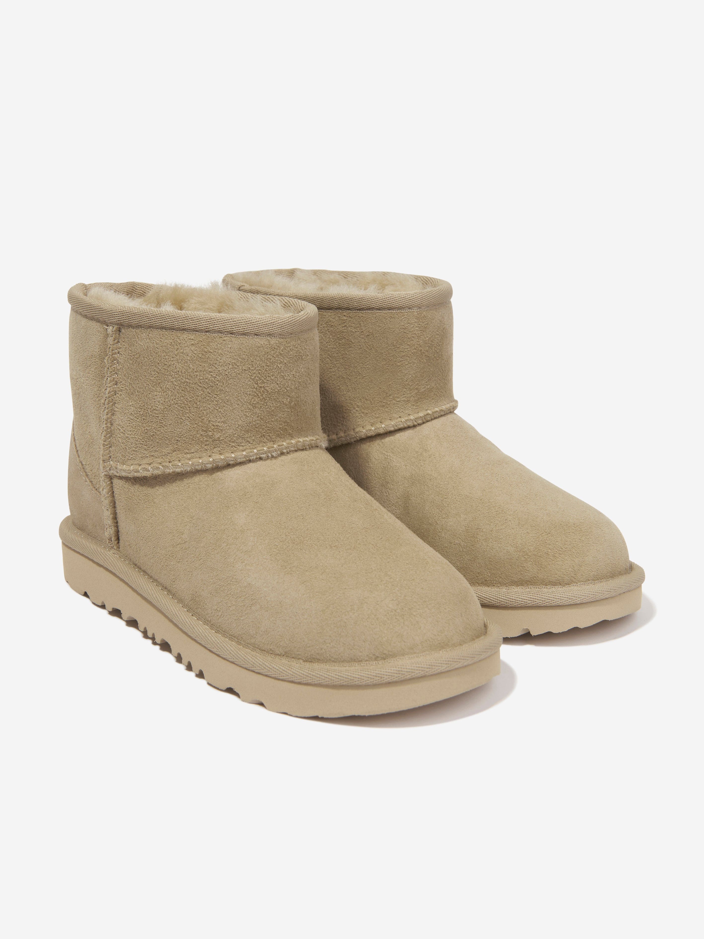 UGG Kids Classic Mini II Boots in Beige