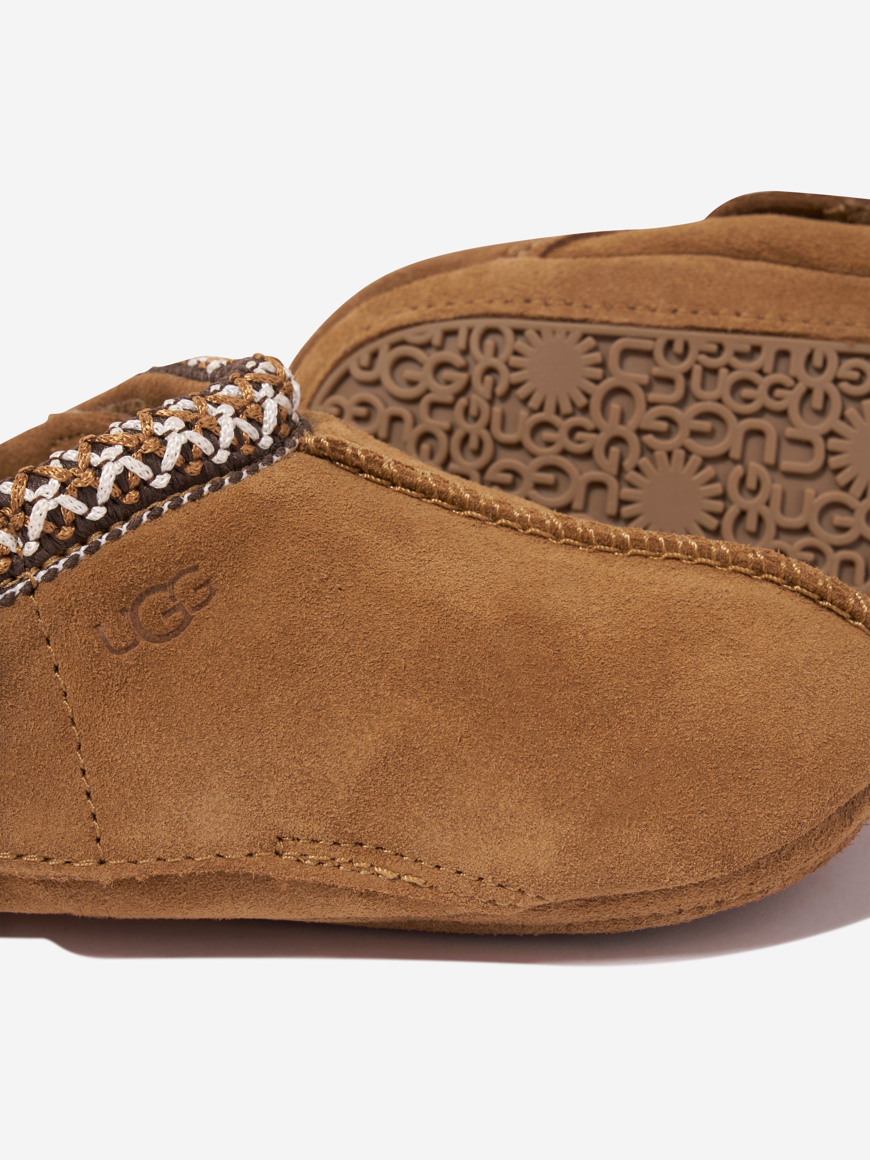 UGG Baby Tasman Slippers in Brown