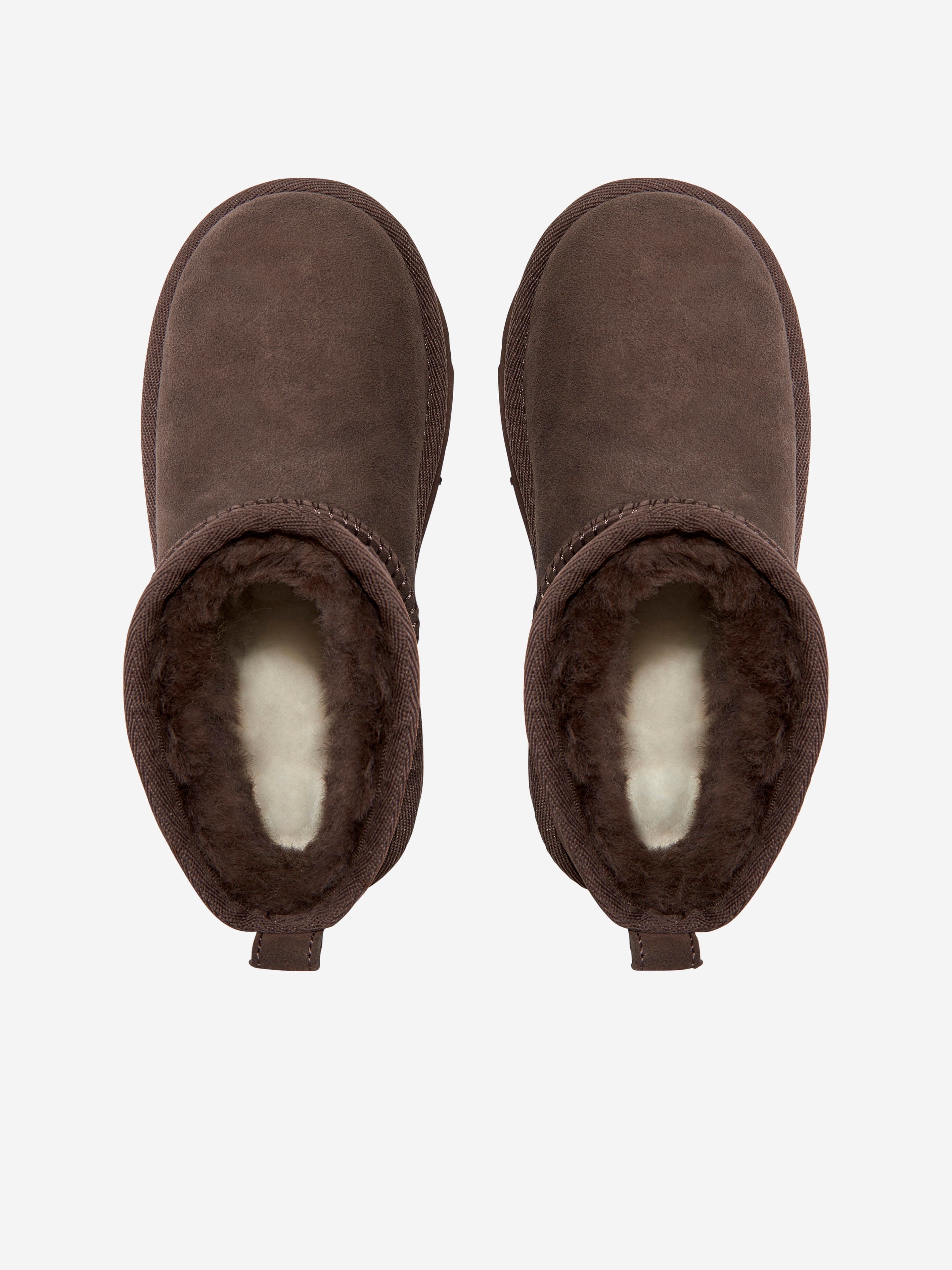 UGG Kids Classic Ultra Mini Boots in Brown