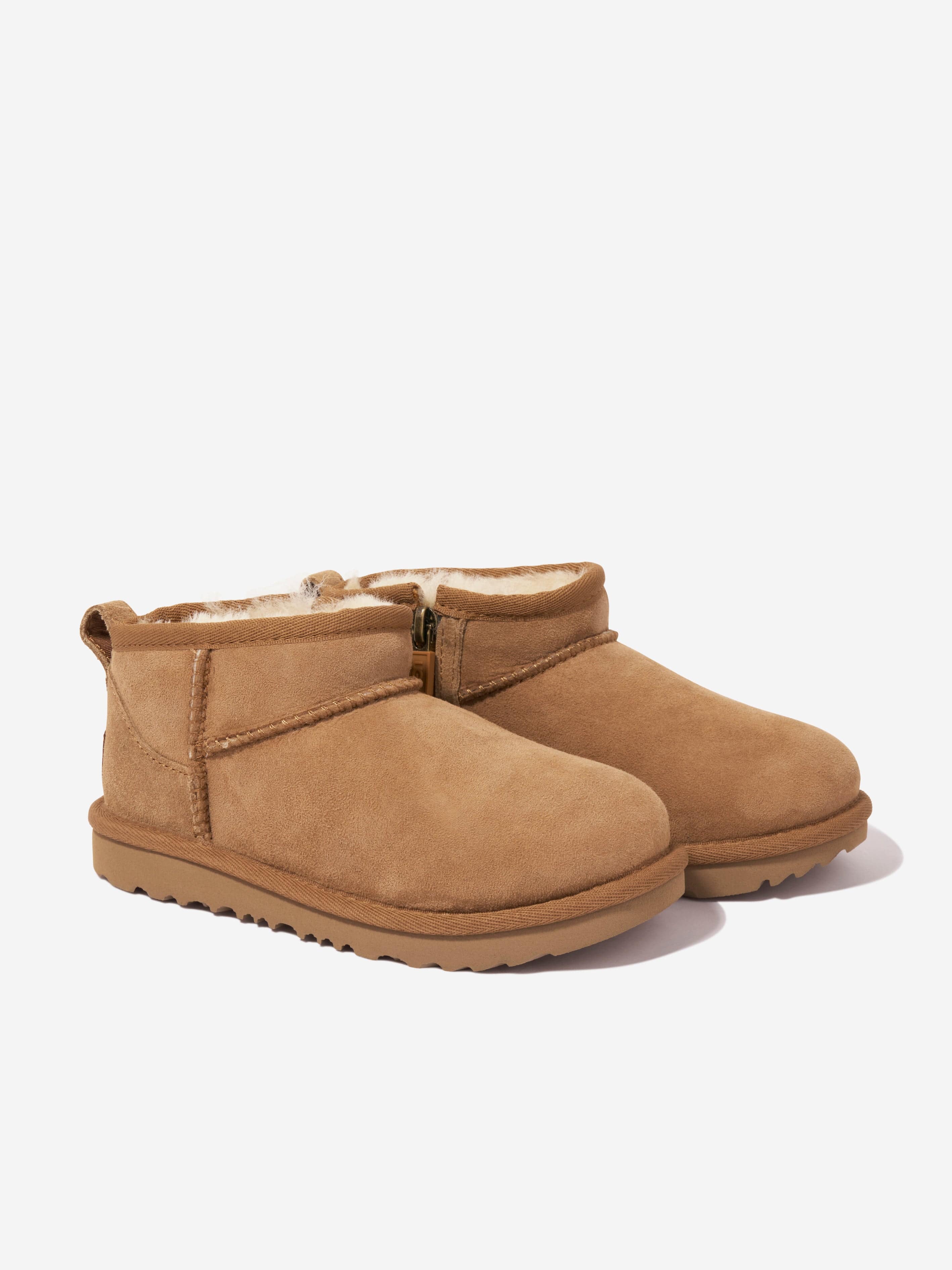 UGG Kids Classic Ultra Mini Boots in Brown