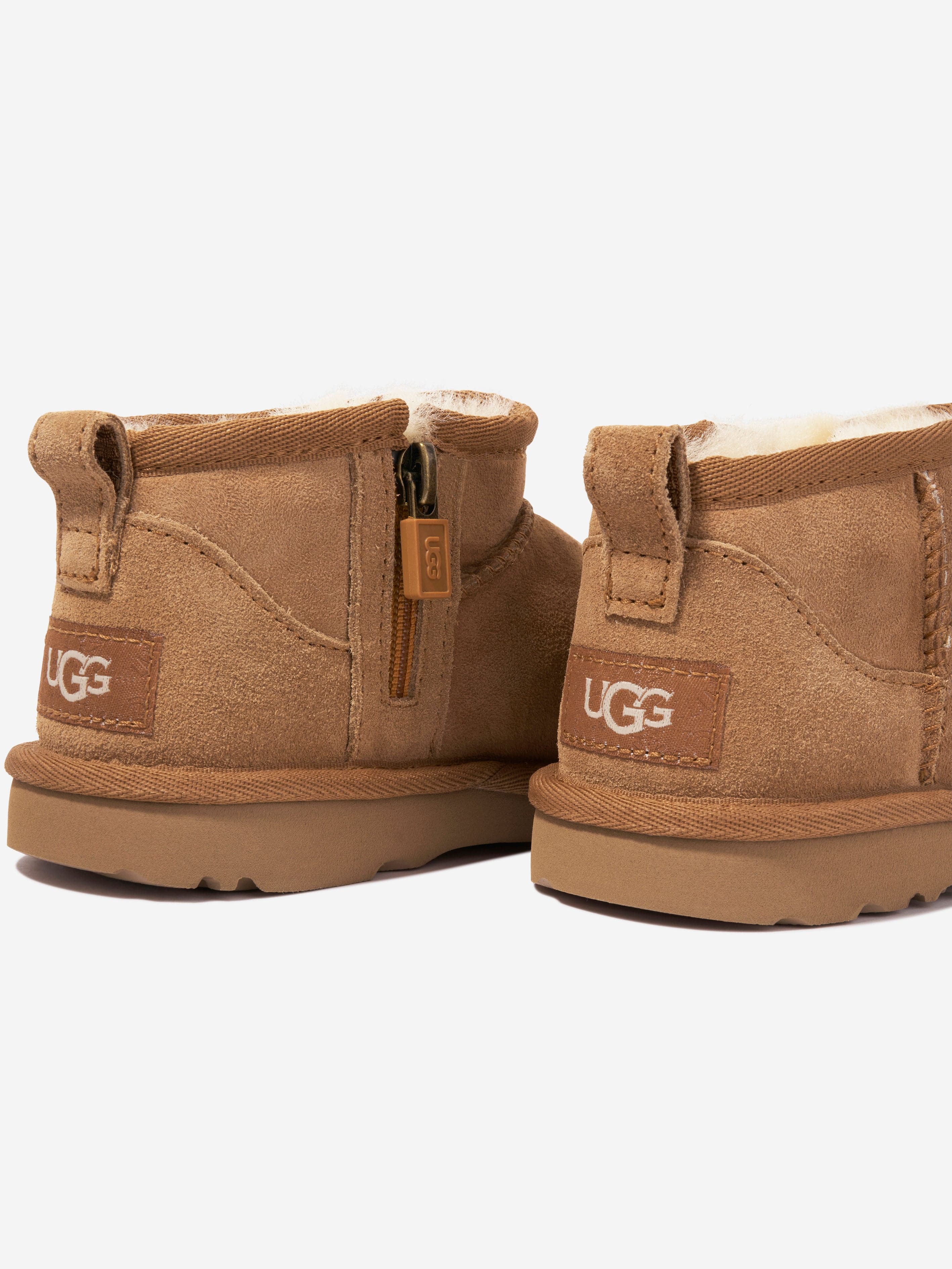 UGG Kids Classic Ultra Mini Boots in Brown