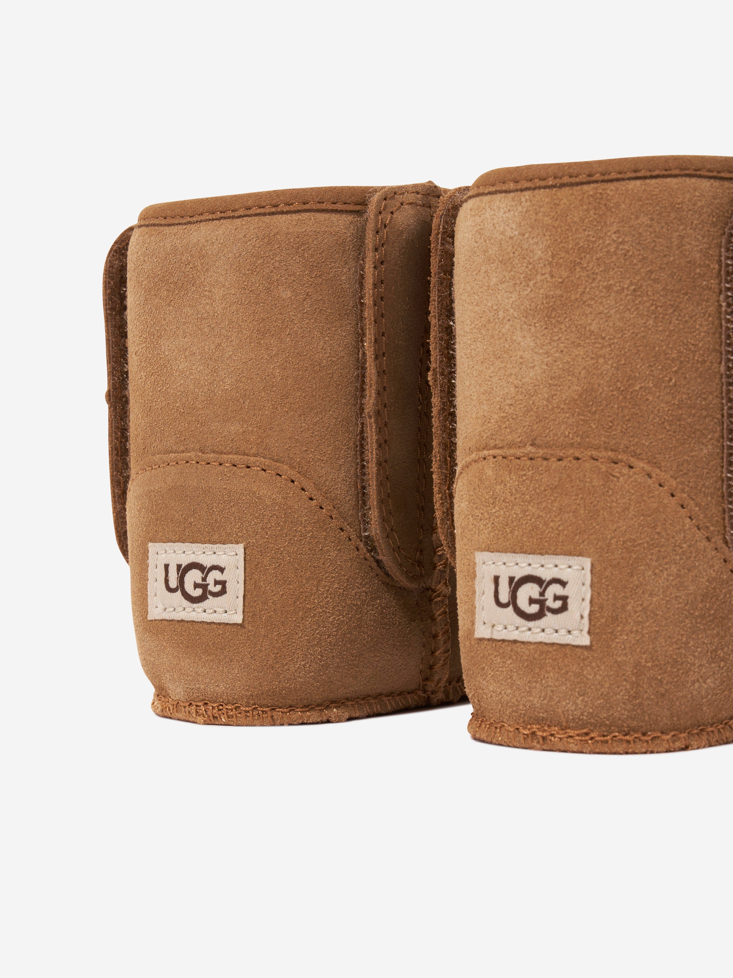 UGG Baby Classic Booties in Brown