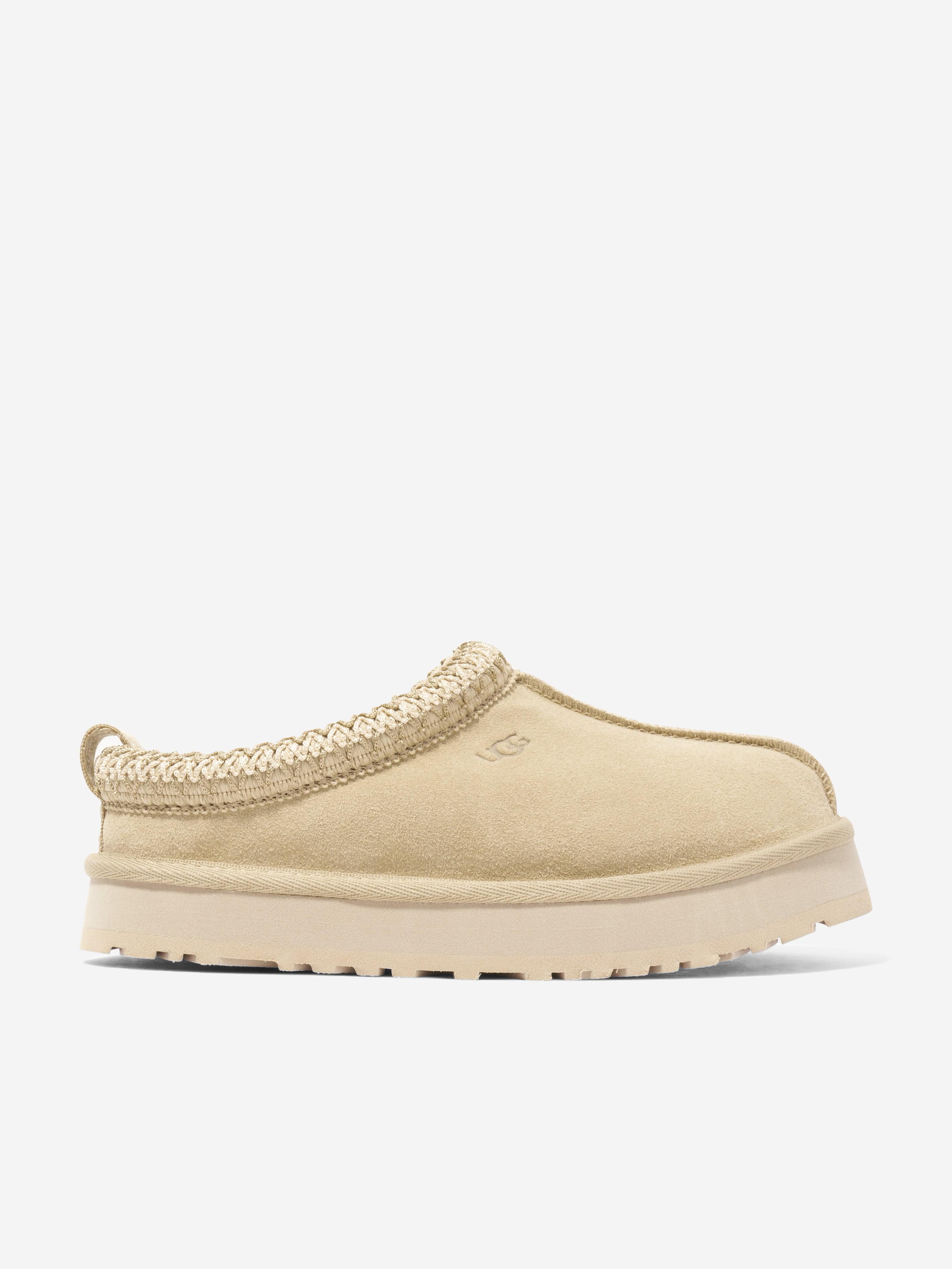 UGG Girls Tazz Slippers in Beige