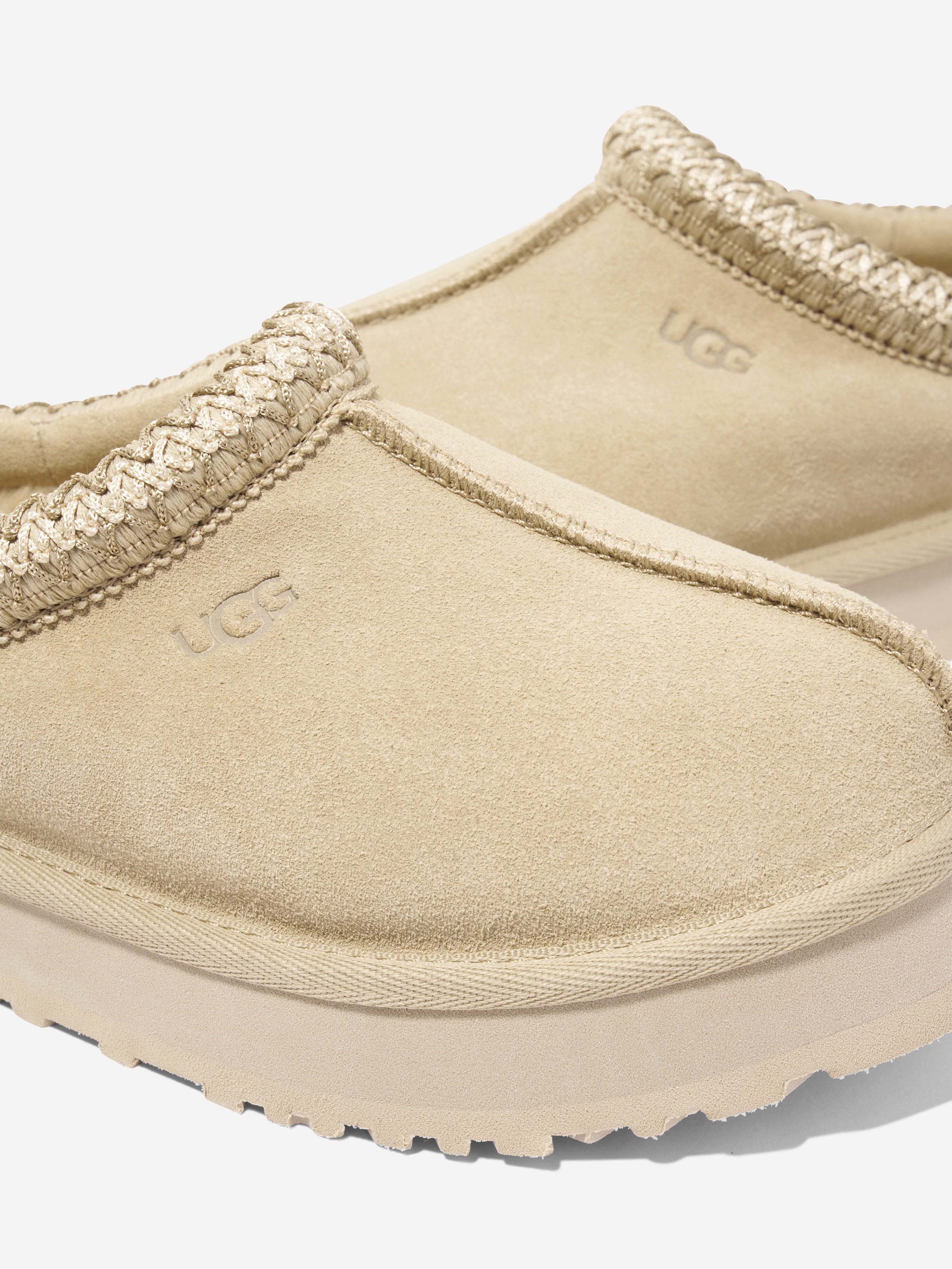 UGG Girls Tazz Slippers in Beige