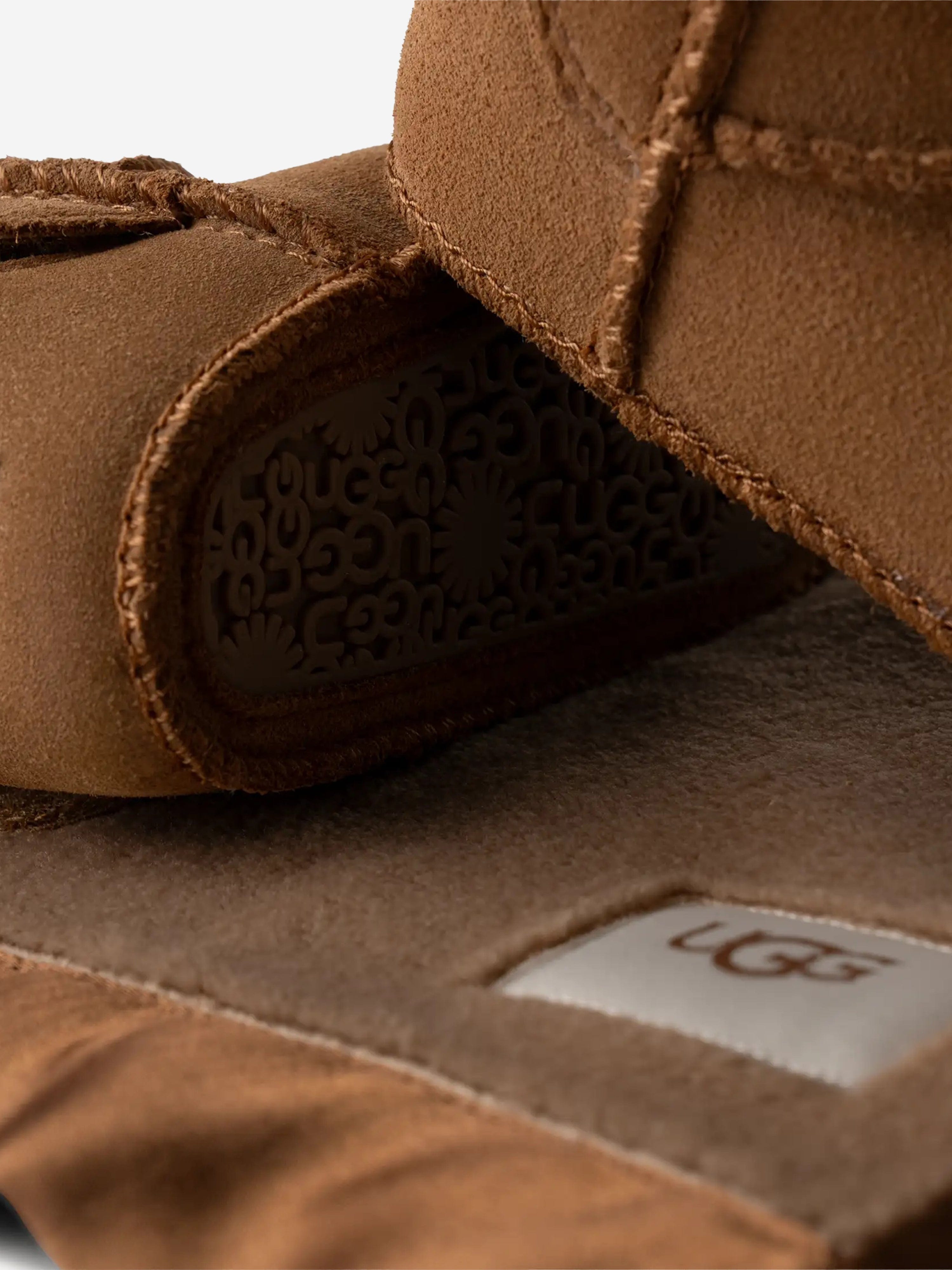 UGG Baby Classic Boots and Lovey Gift Set in Brown