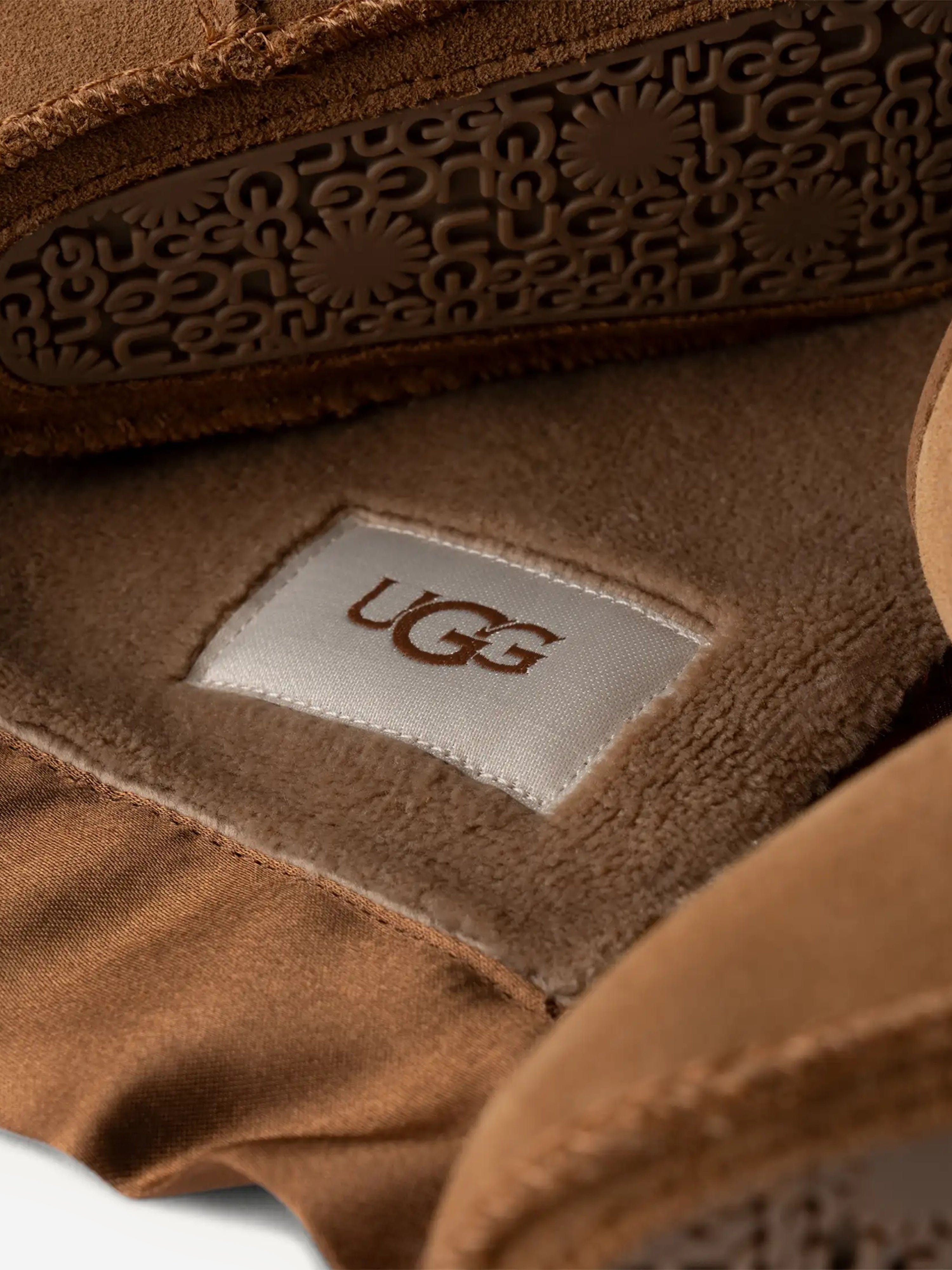 UGG Baby Classic Boots and Lovey Gift Set in Brown