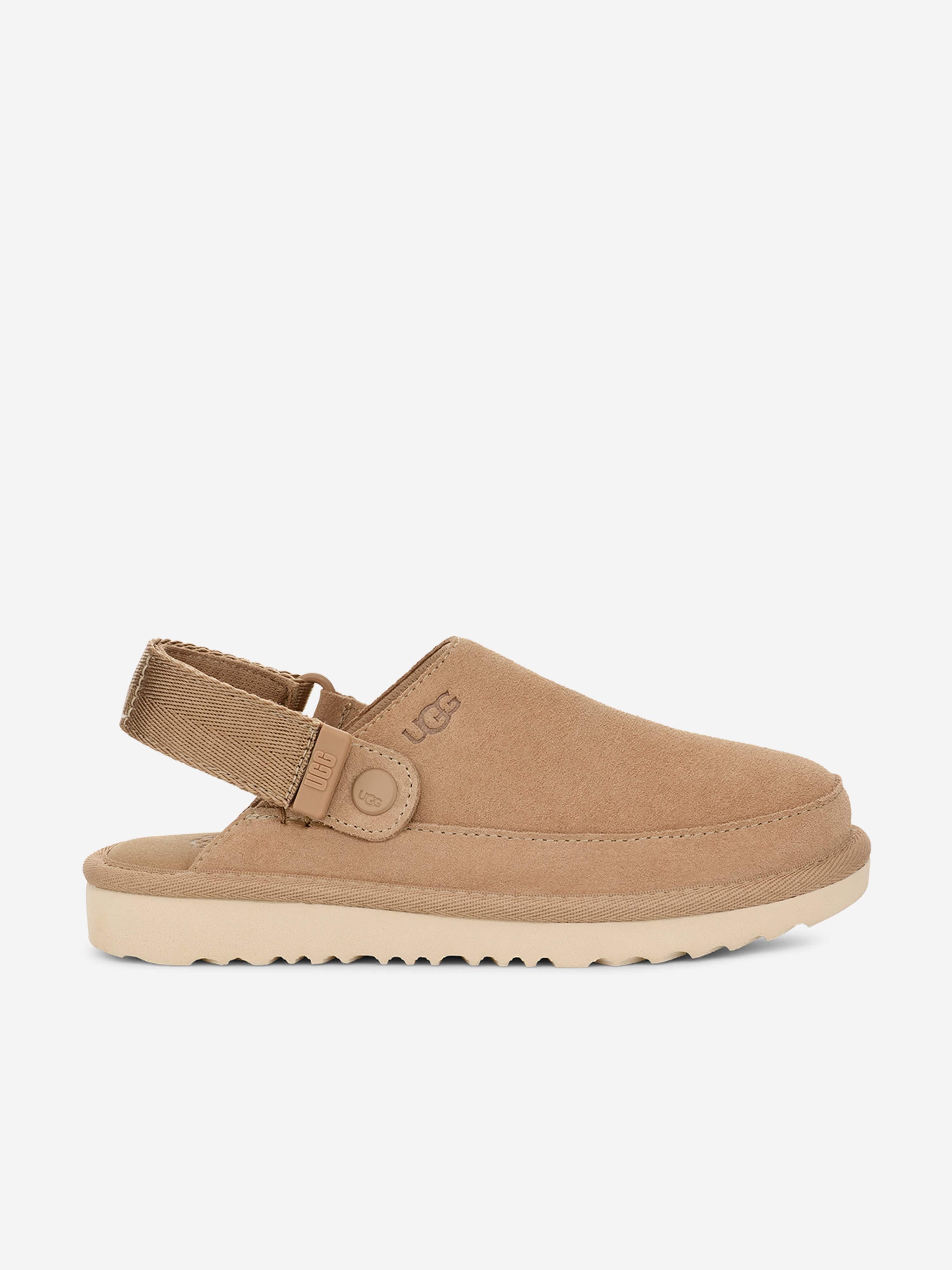 UGG Girls Goldenstar Clogs in Beige