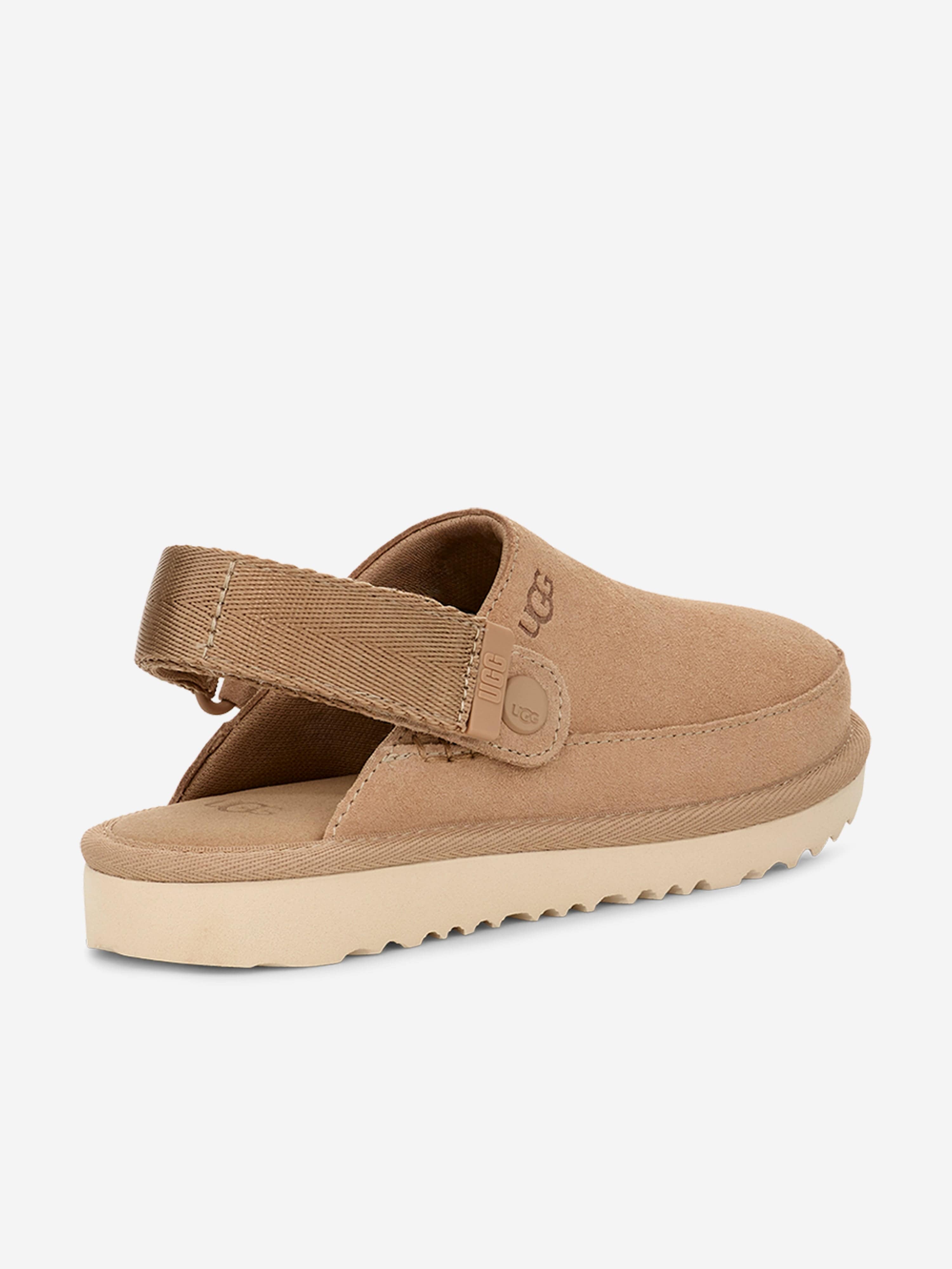 UGG Girls Goldenstar Clogs in Beige