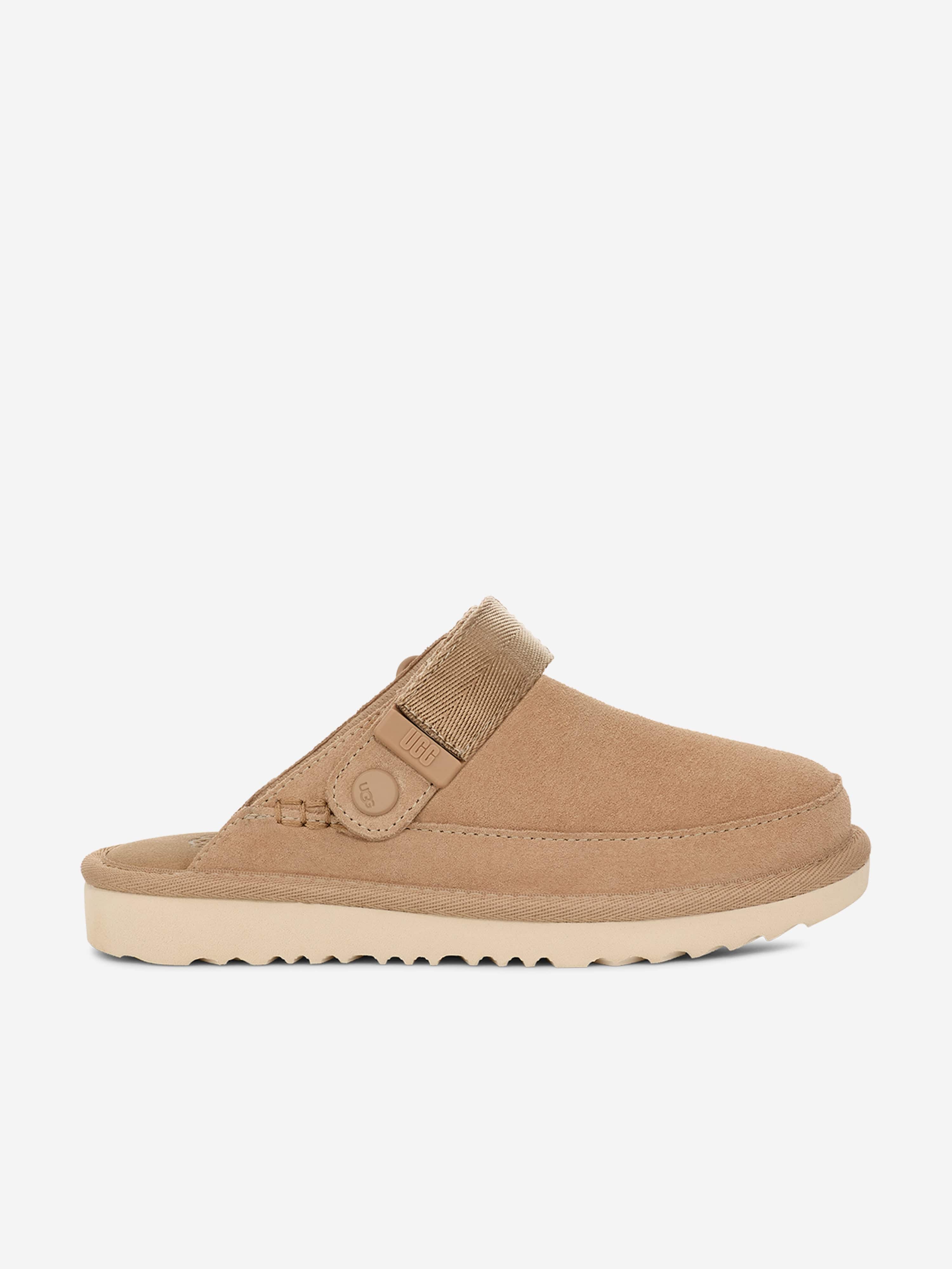 UGG Girls Goldenstar Clogs in Beige