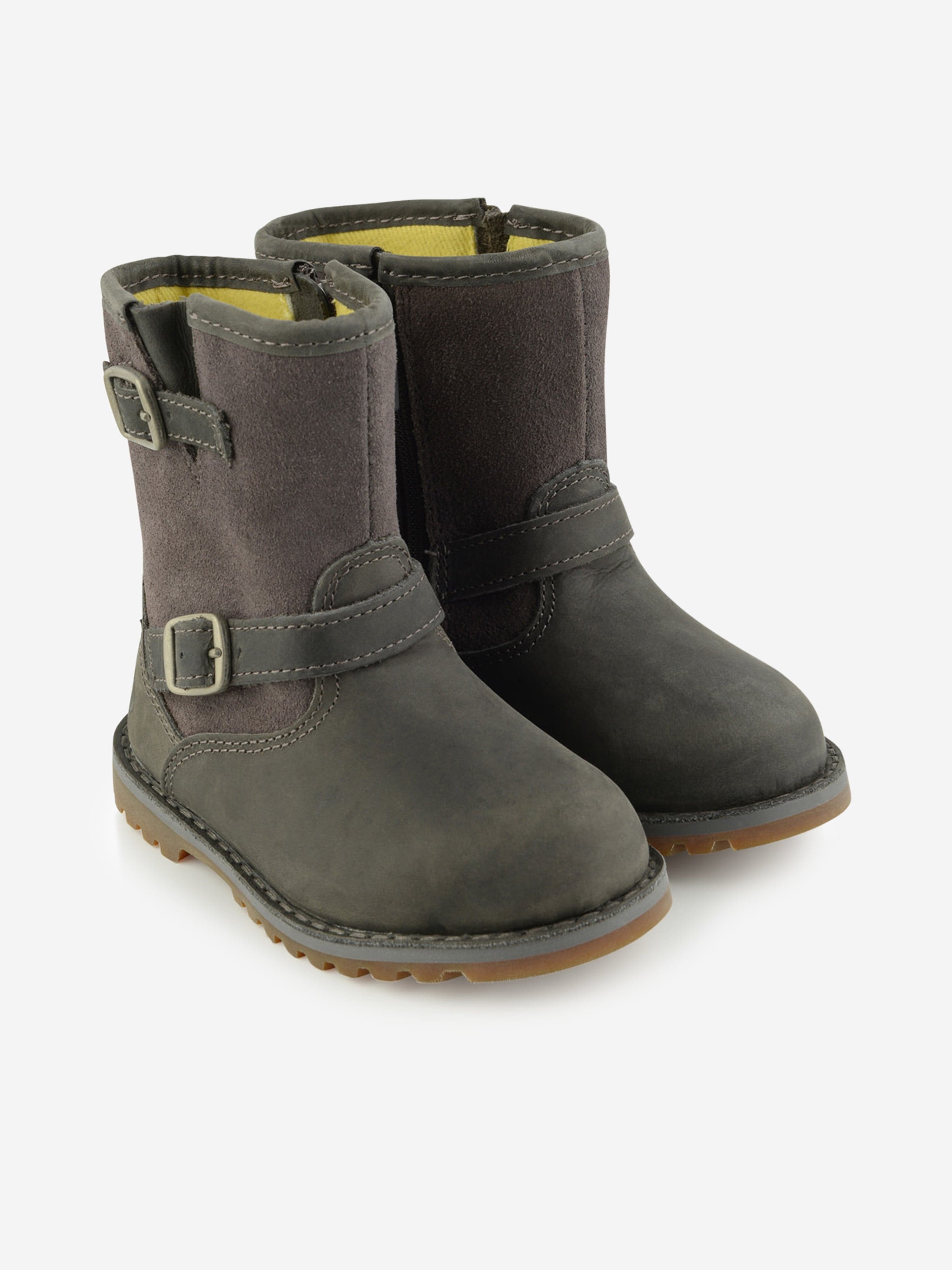 UGG AUSTRALIA LEATHER HARWELL BOOTS