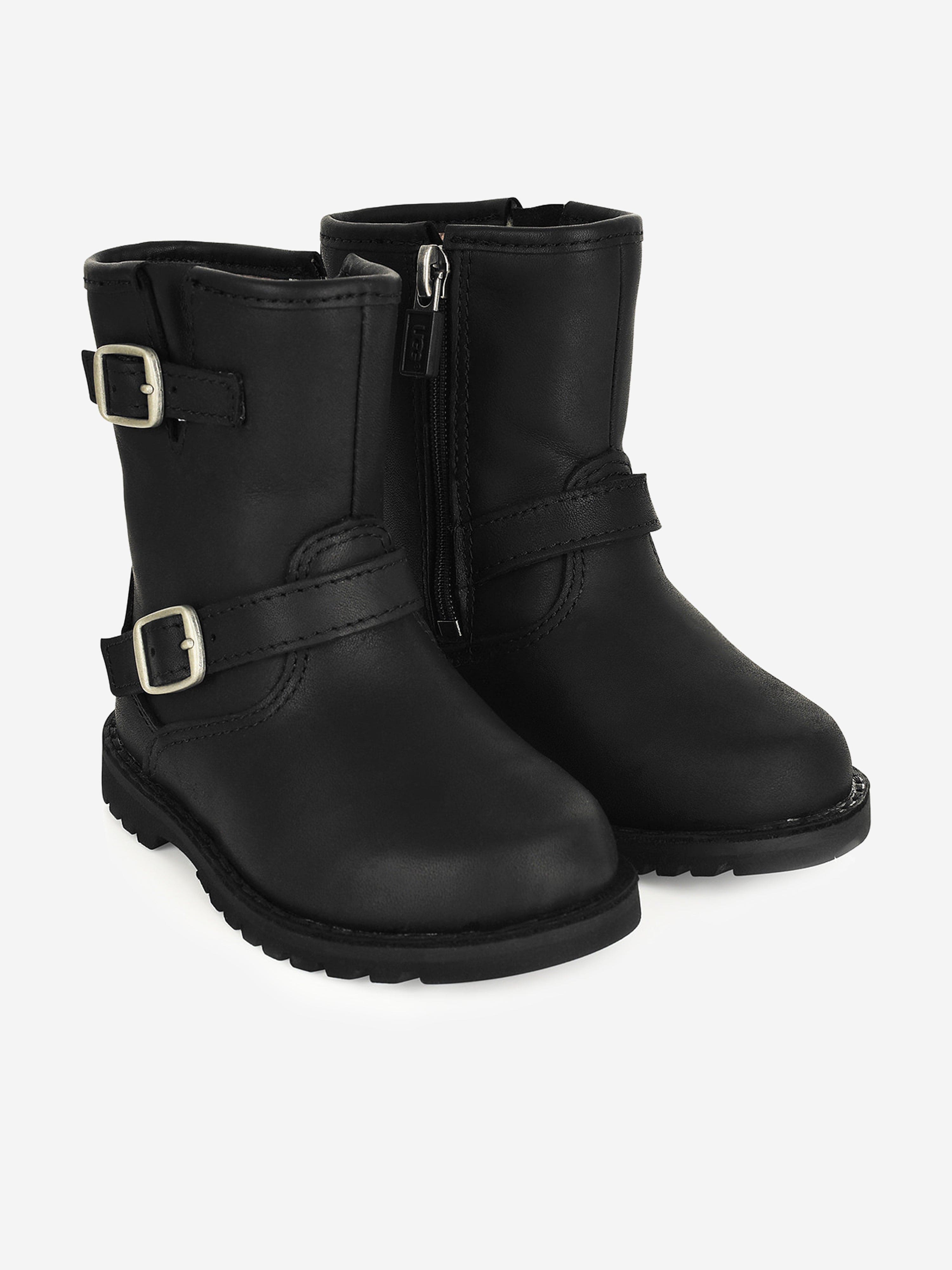 UGG Boys Leather Harwell Boots