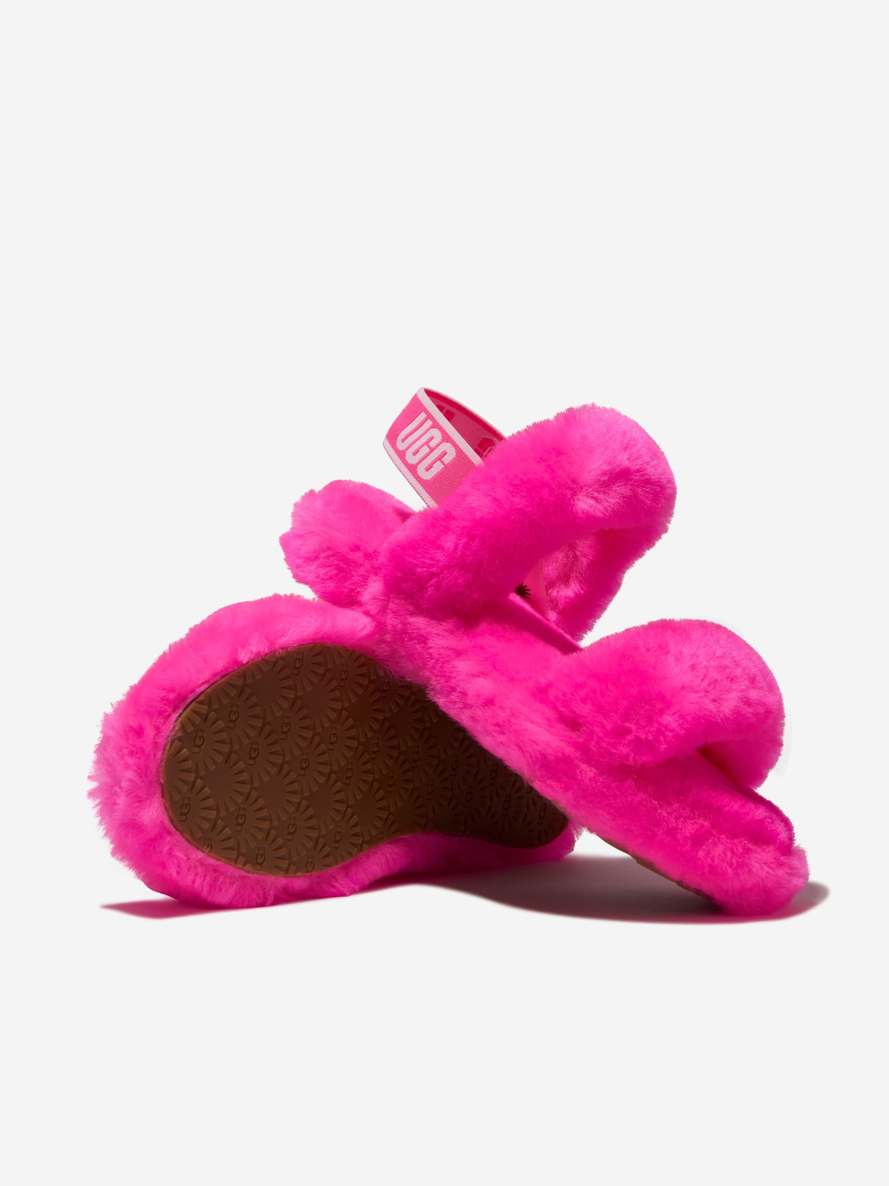 UGG Girls Sheepskin Oh Yeah Sandals