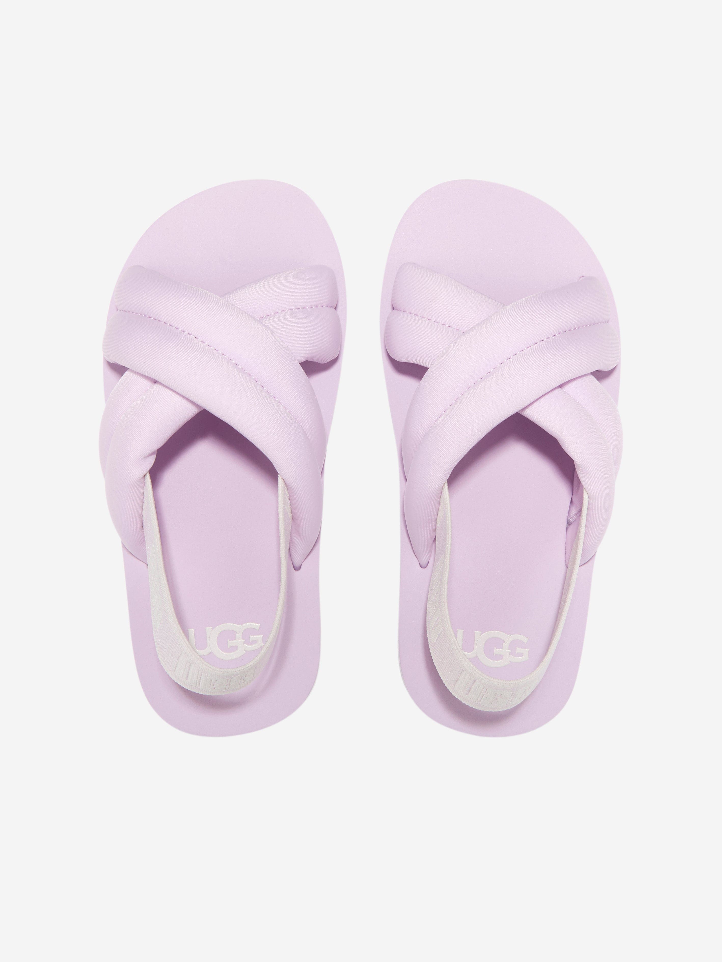 UGG Girls Everlee Beach Sandals in Lilac