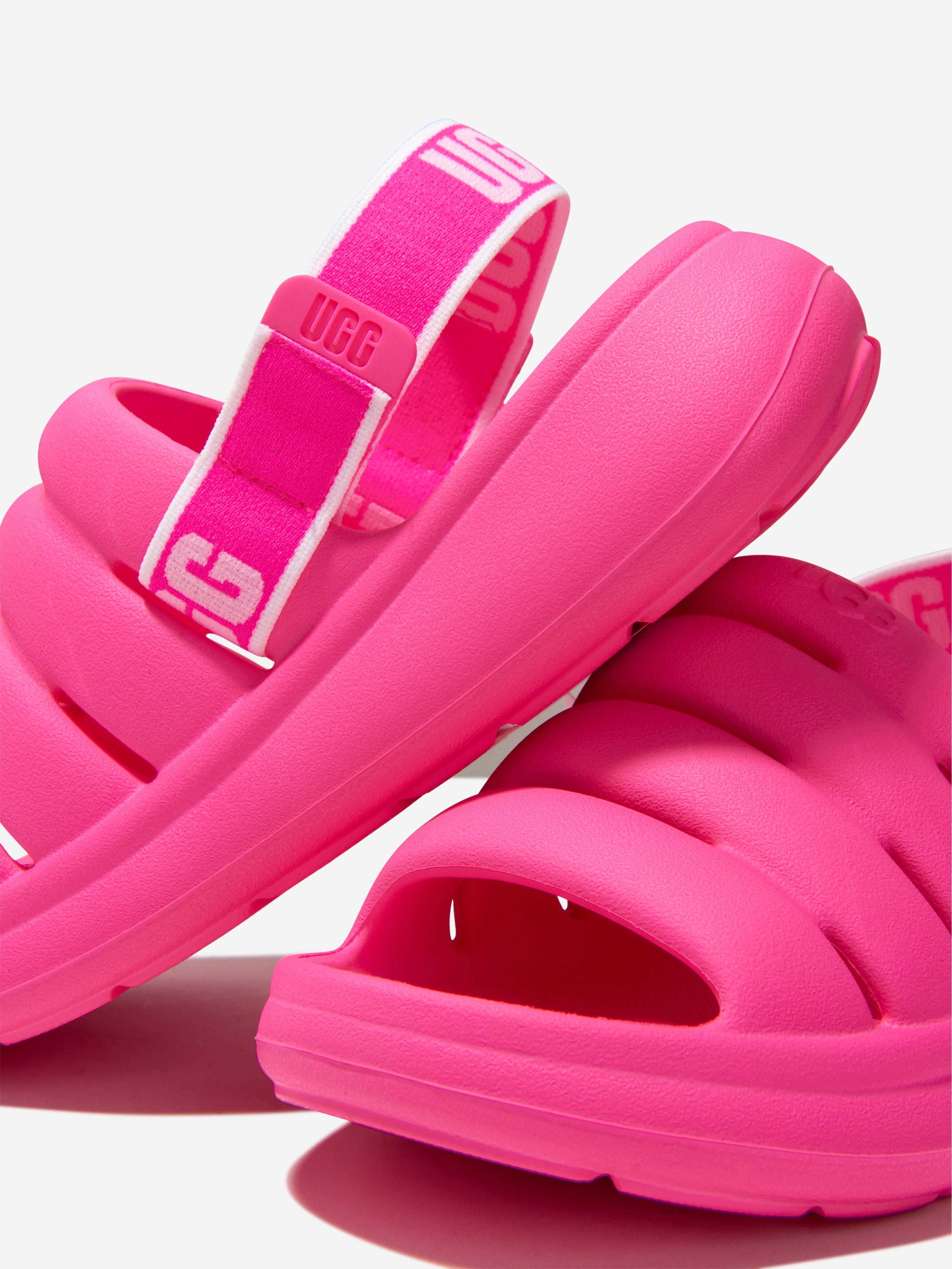 UGG Girls Sport Yeah Sandals in Pink