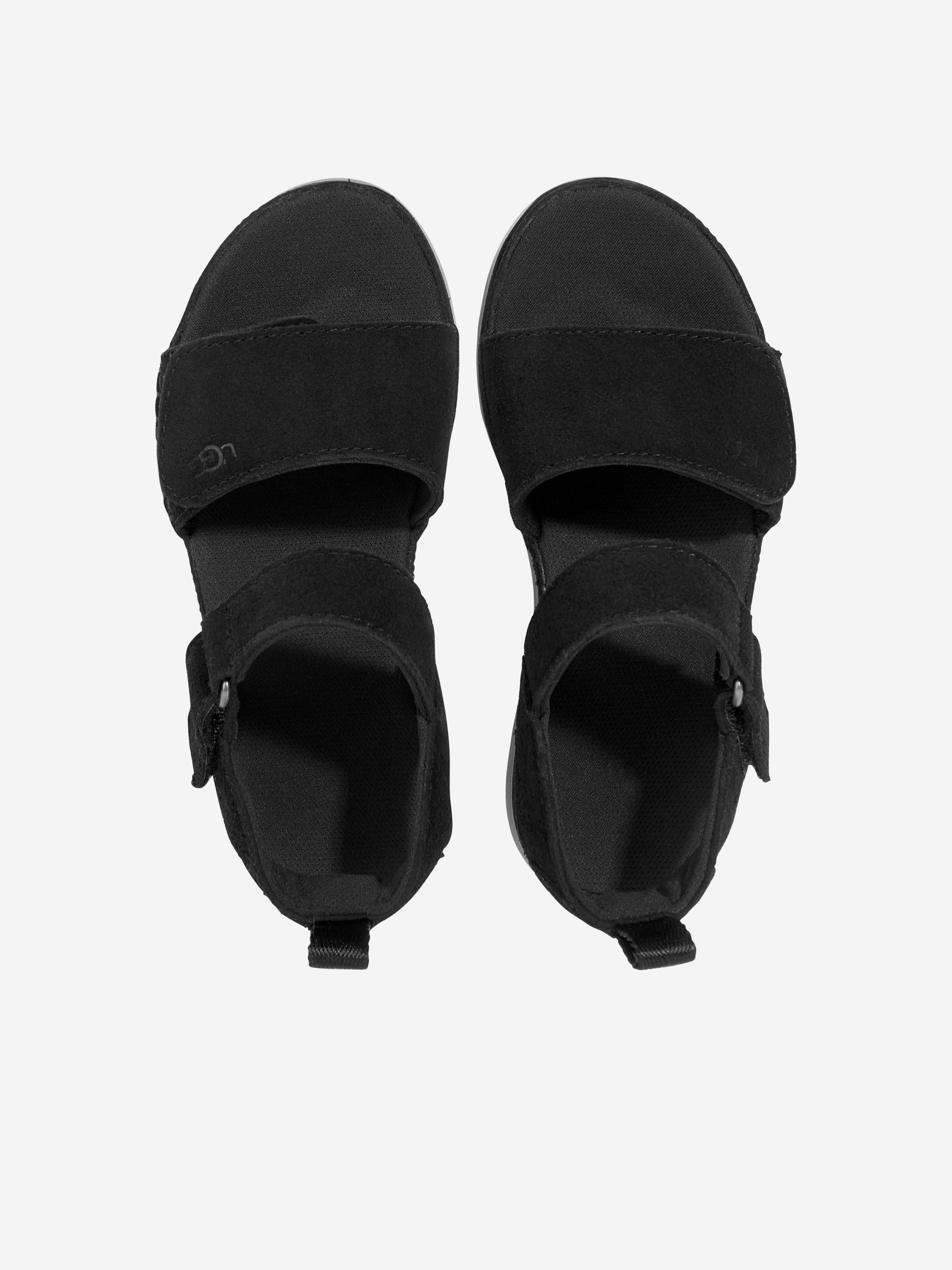 UGG Girls Goldenstar Sandals in Black