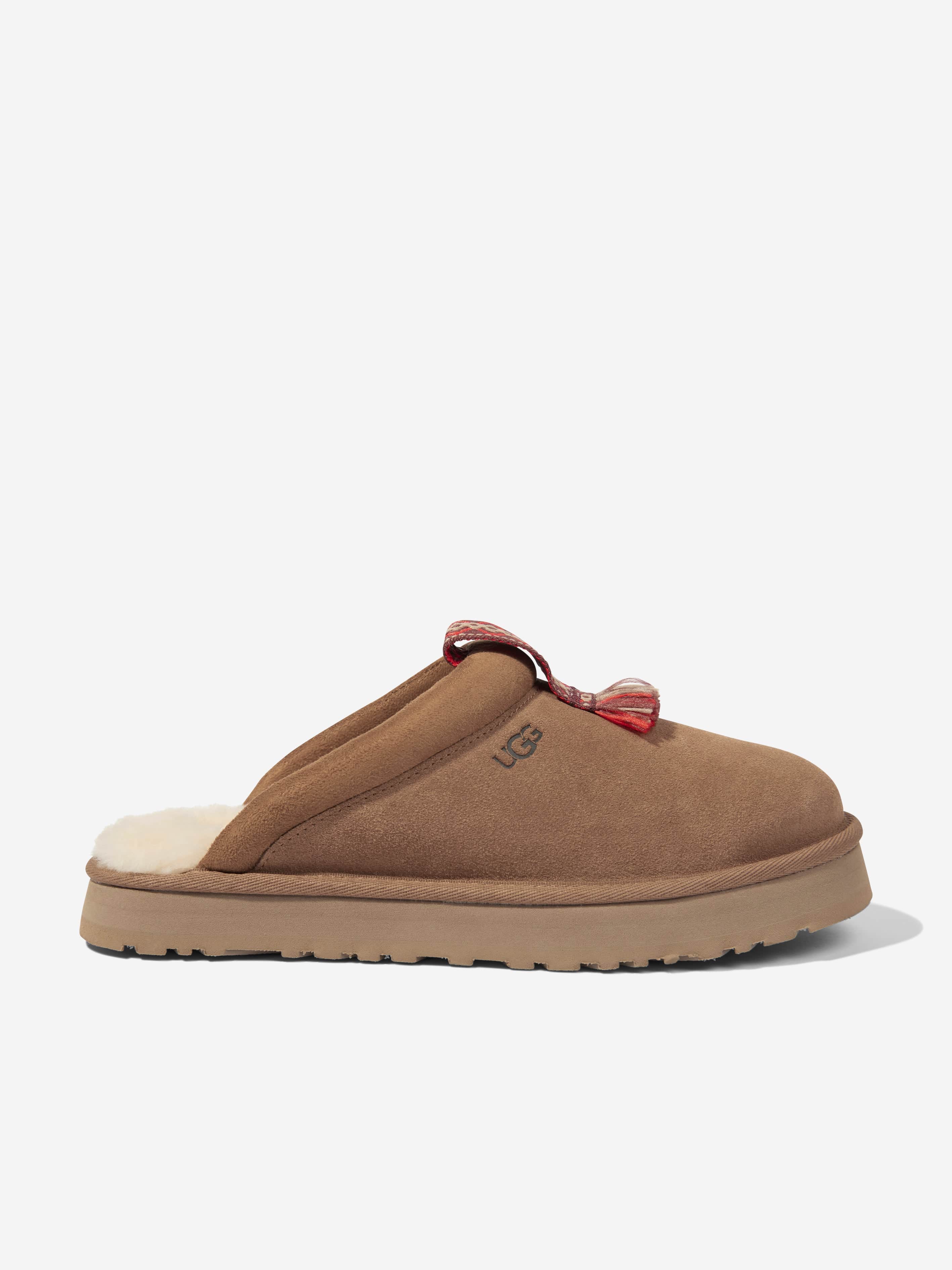 UGG Kids Tazzle Slippers in Brown