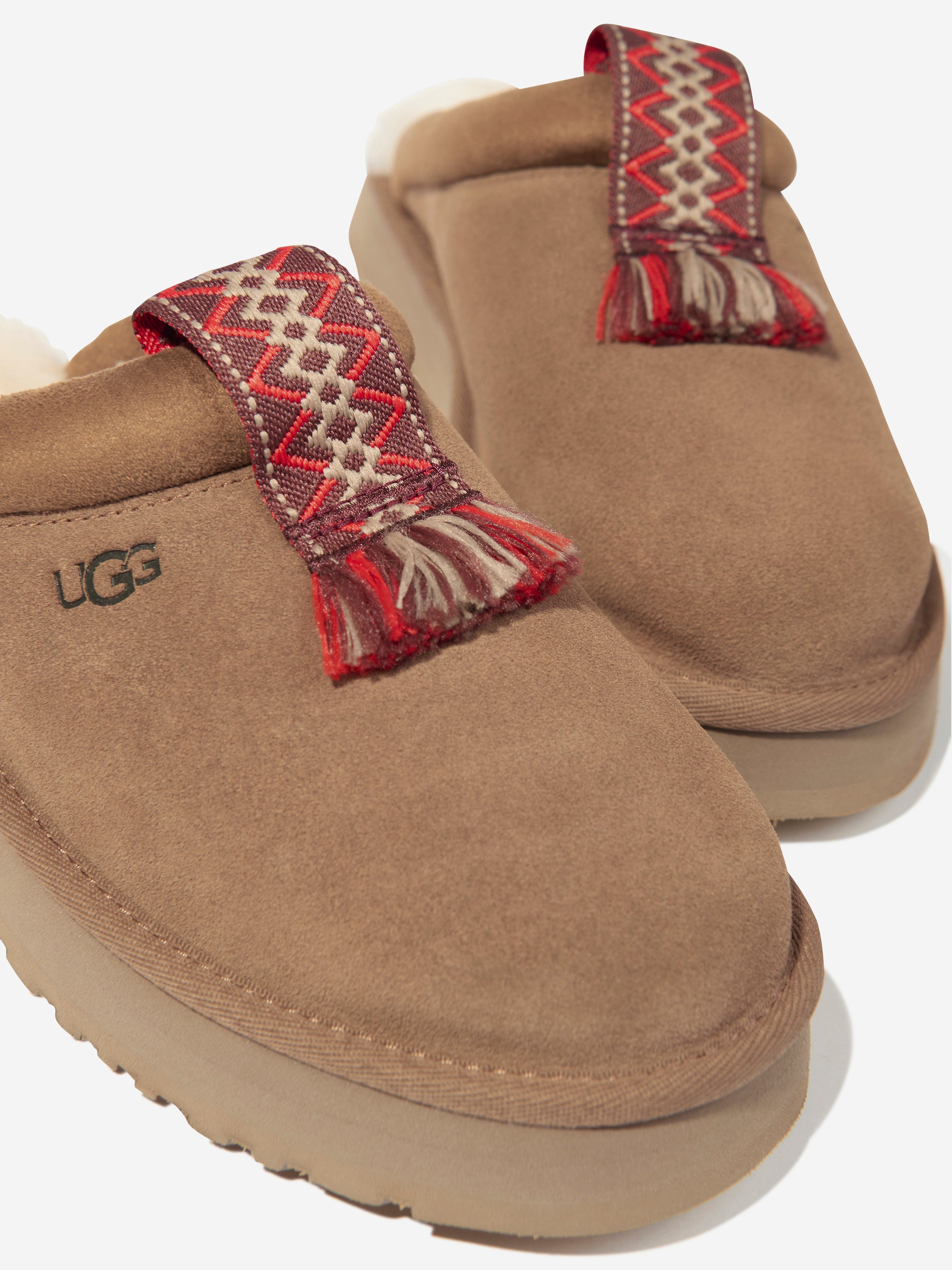 UGG Kids Tazzle Slippers in Brown