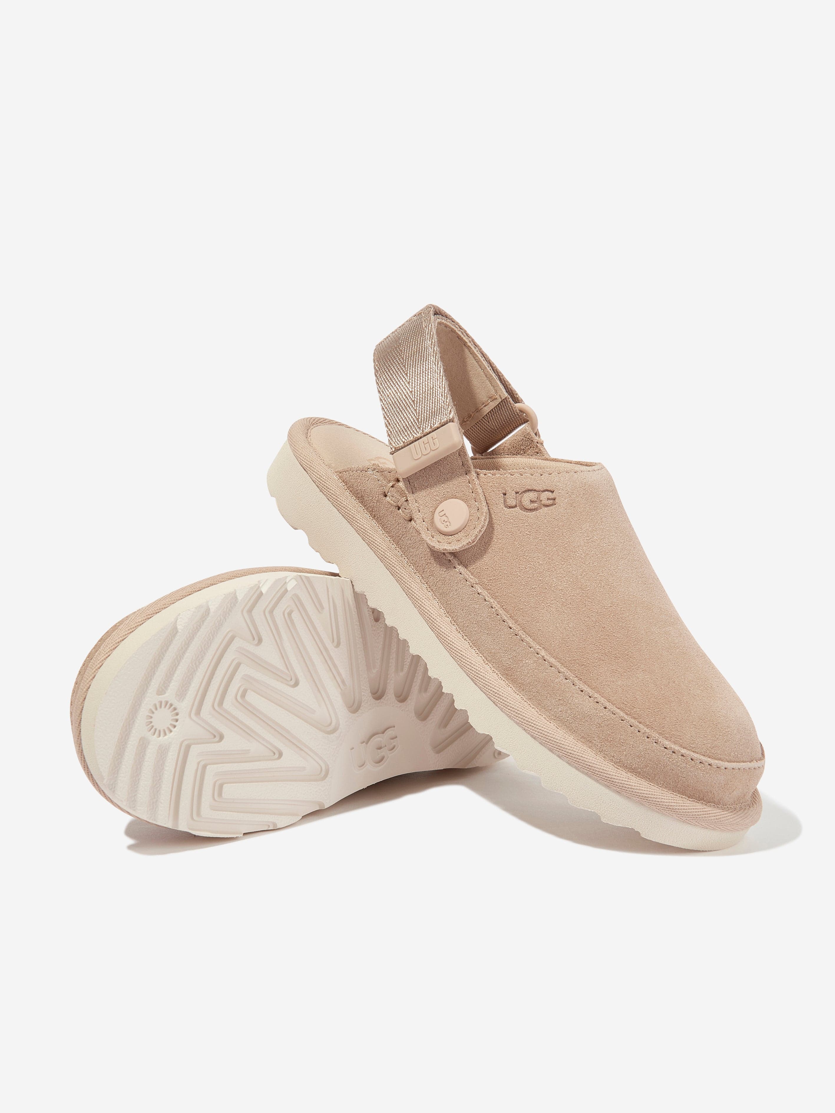 UGG Kids Goldenstar Clog in Beige