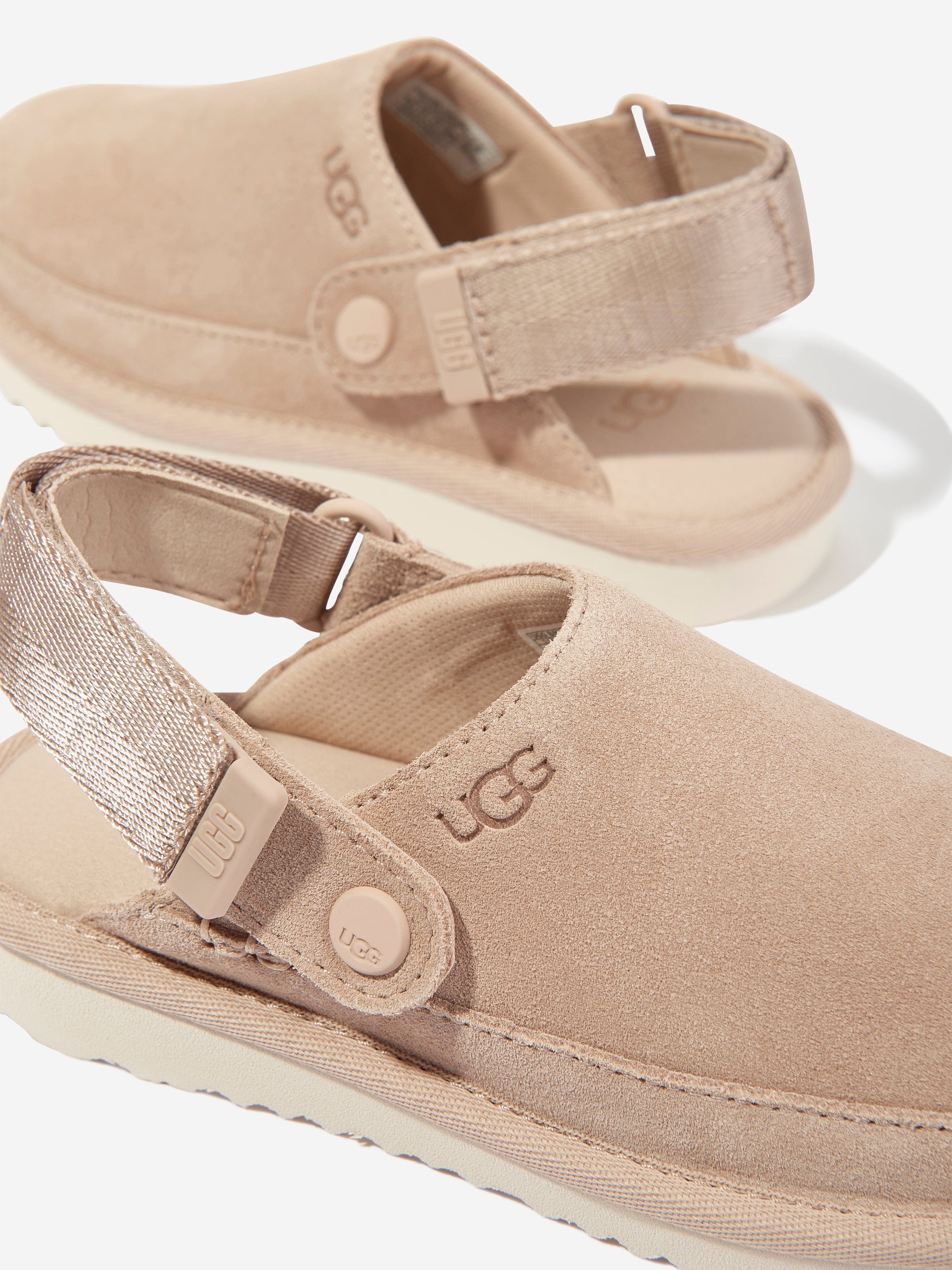 UGG Kids Goldenstar Clog in Beige