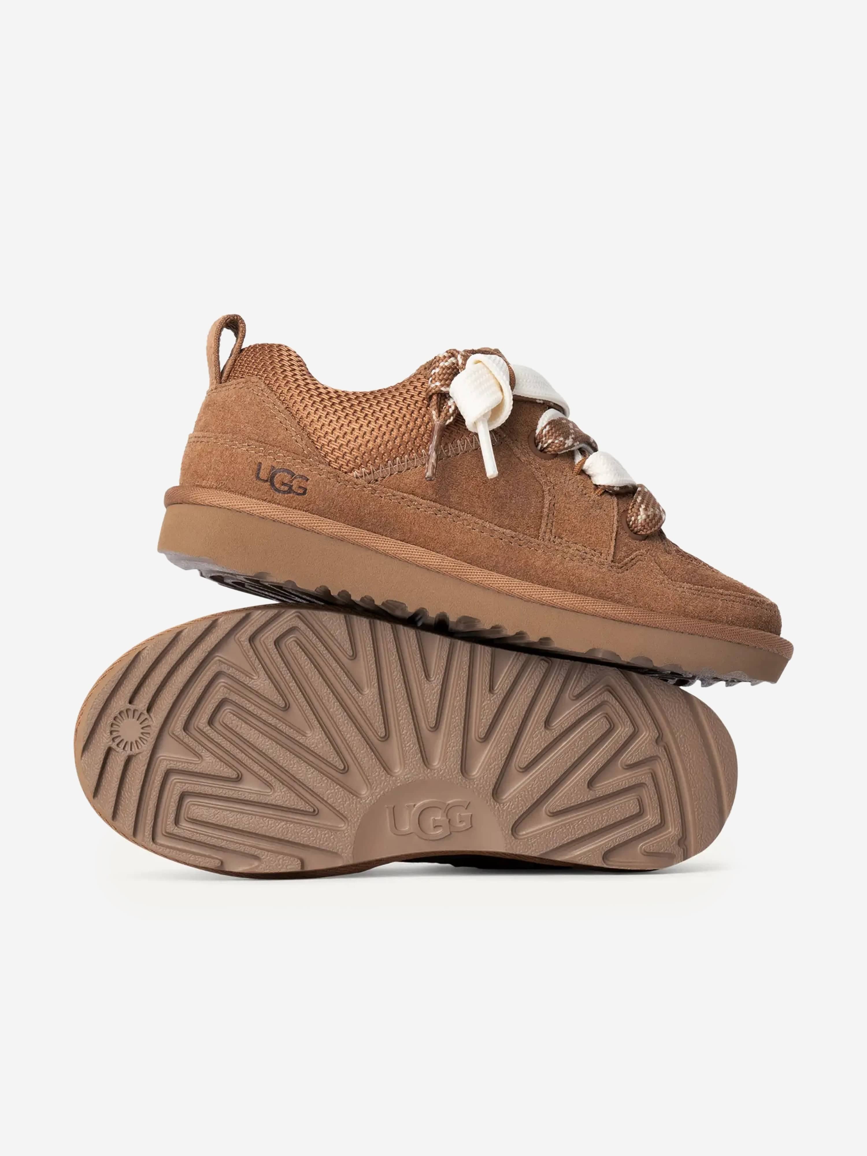 Kids Lo Lowmel Trainers in Brown