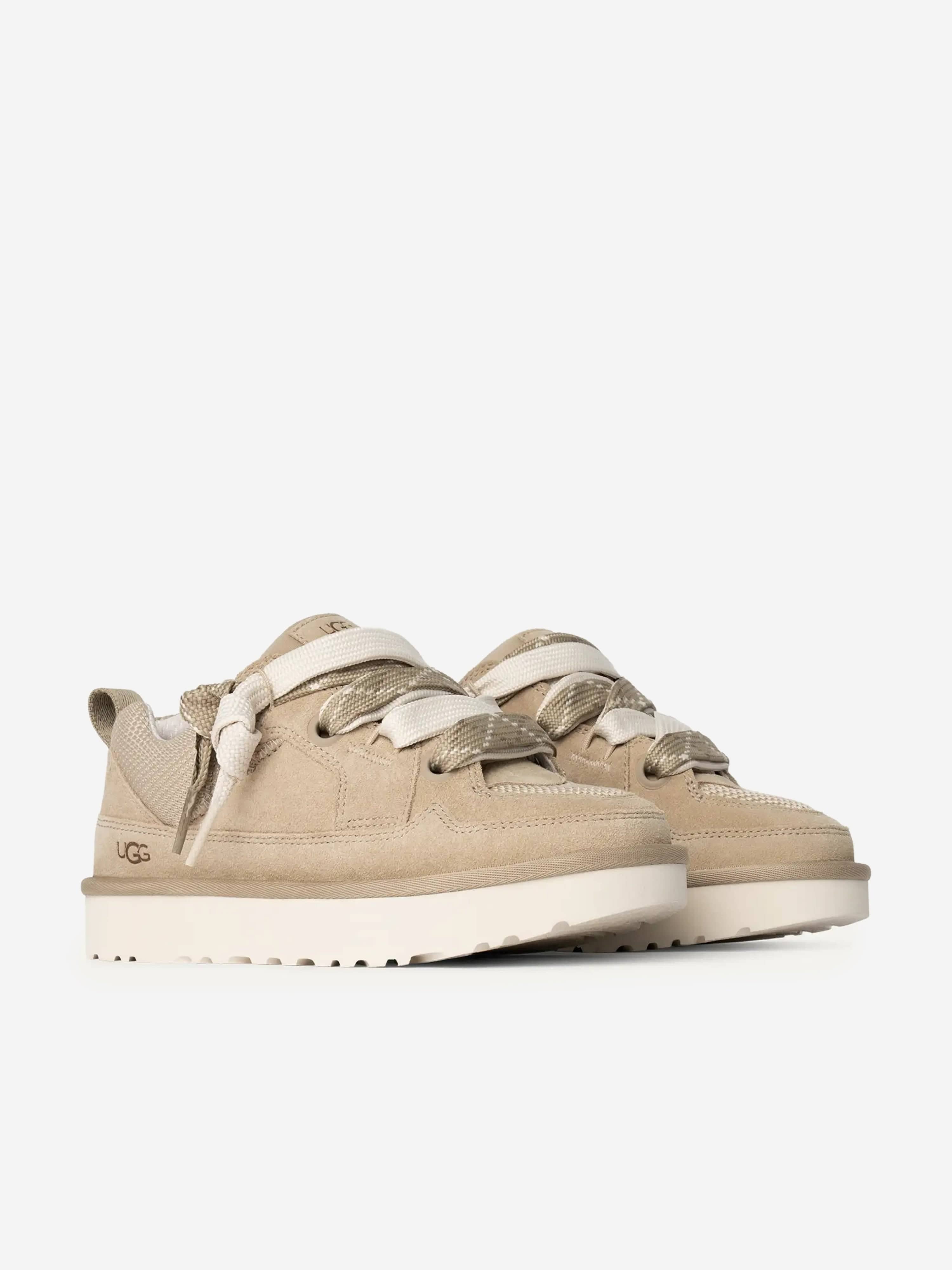 Kids Lo Lowmel Trainers in Beige