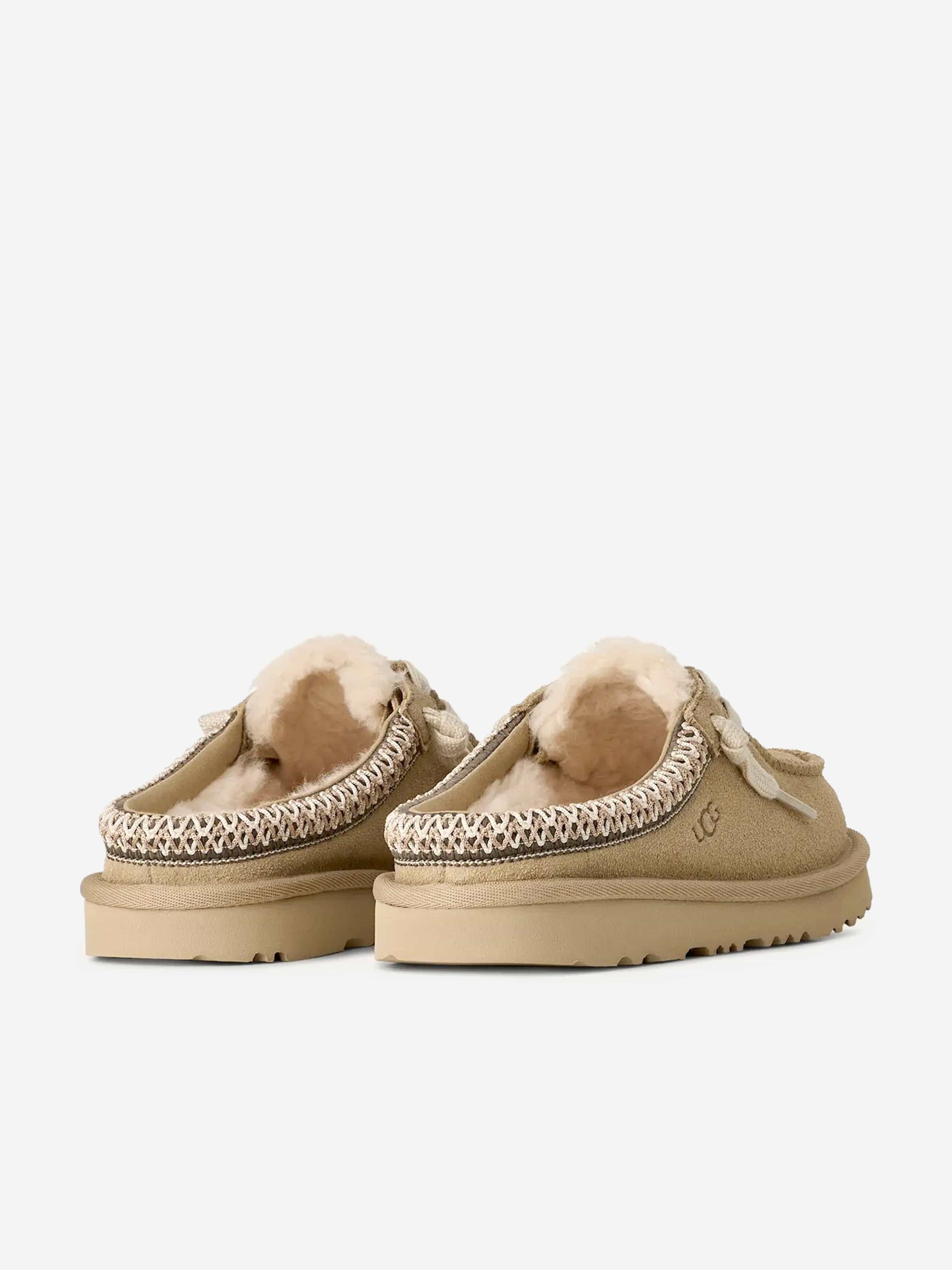 UGG Kids Tasman Mules in Beige