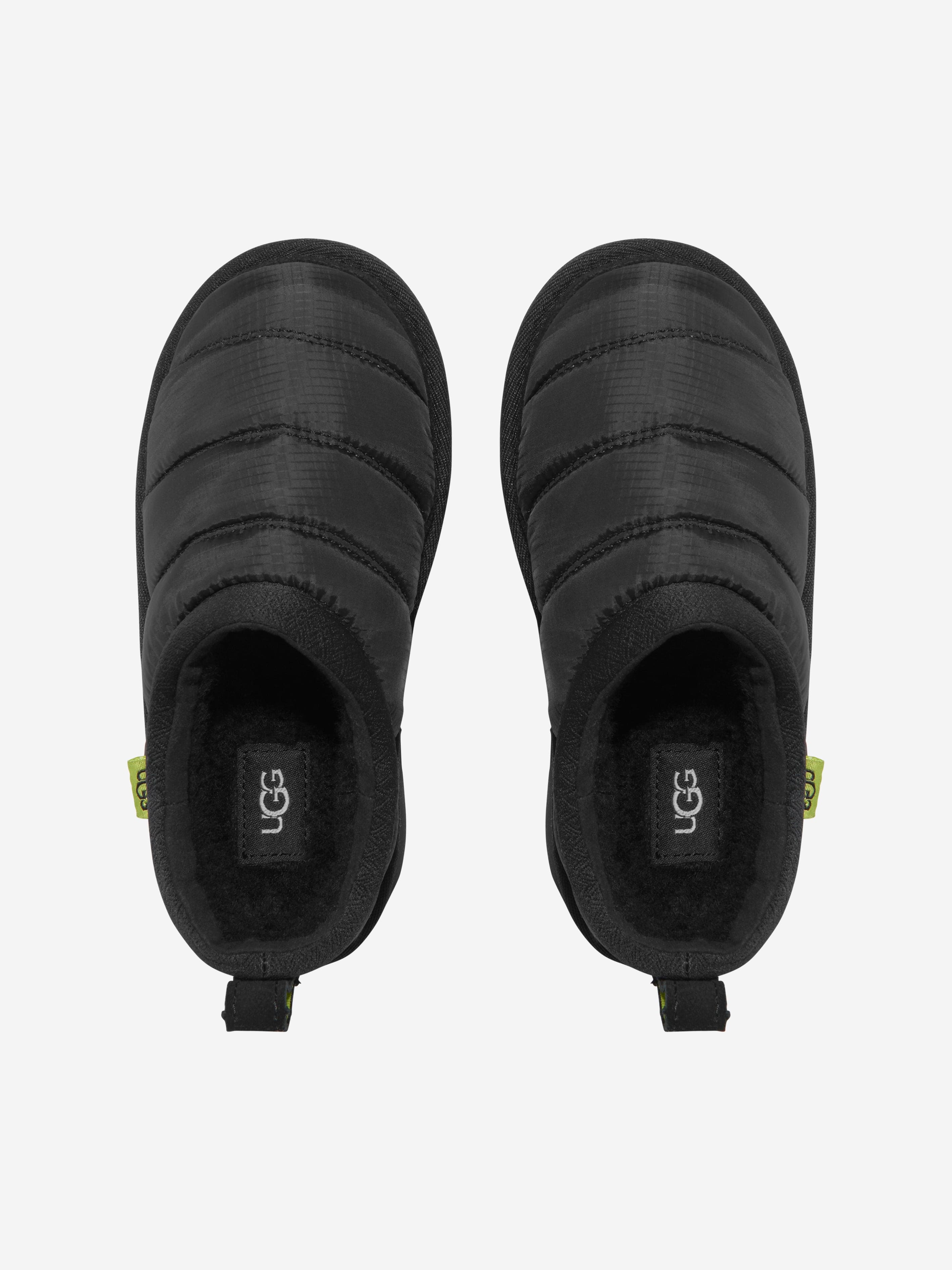 UGG Girls Tasman LTA Outdoor Slippers in Black