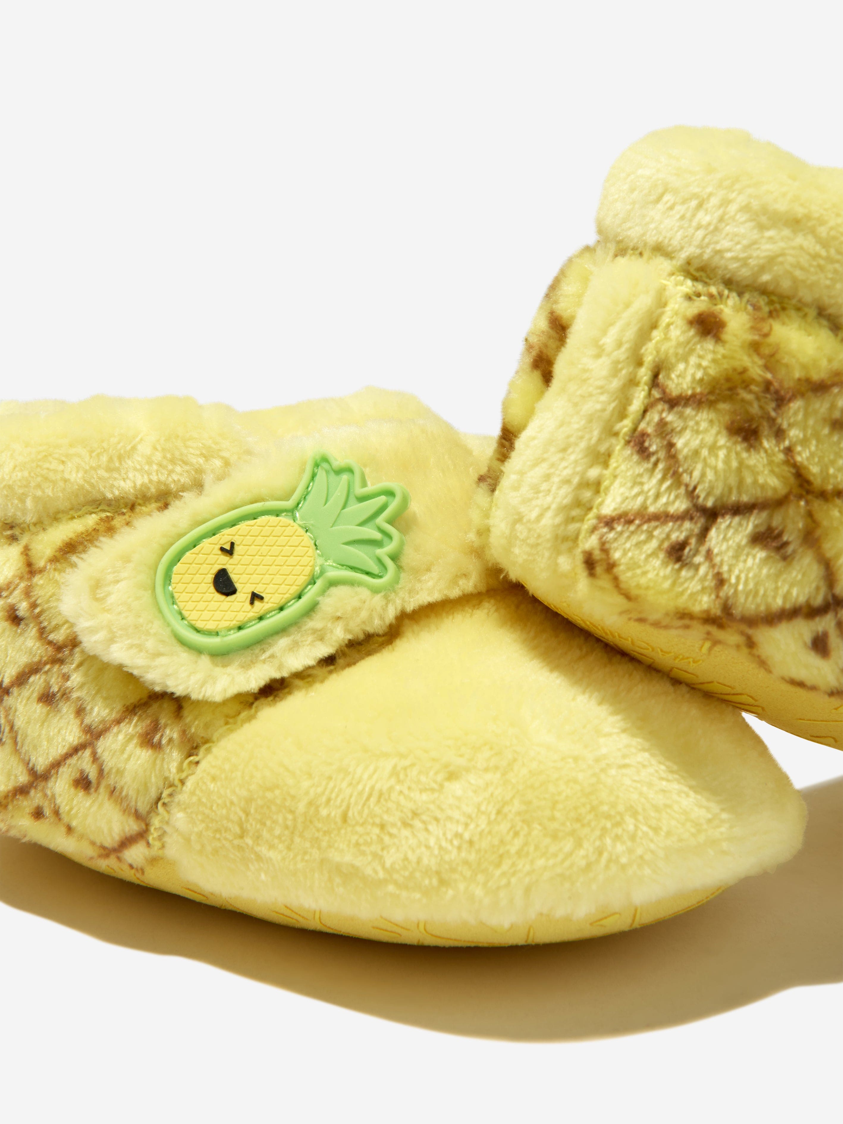 UGG Baby Bixbee Pineapple Booties in Yellow