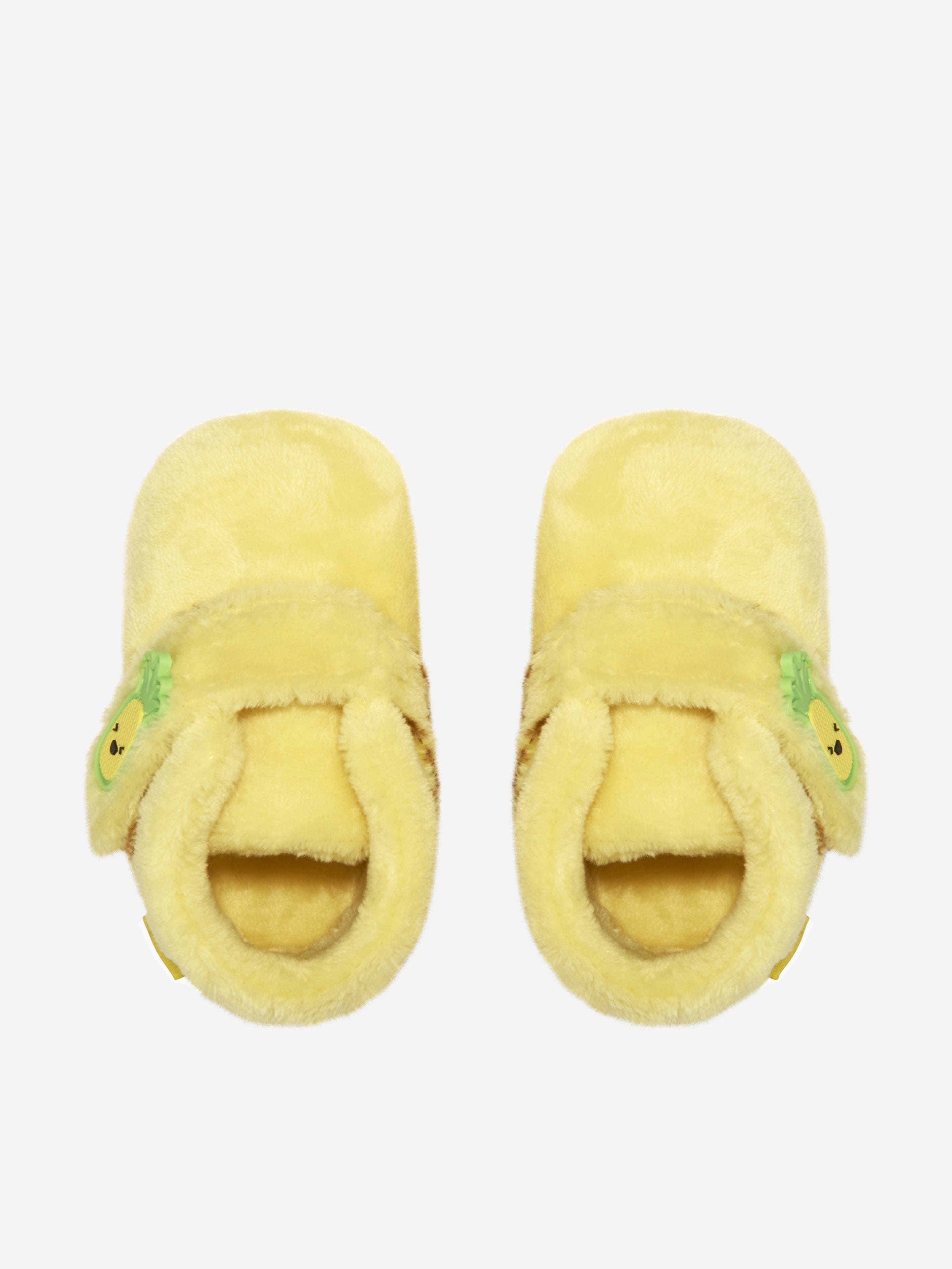 UGG Baby Bixbee Pineapple Booties in Yellow