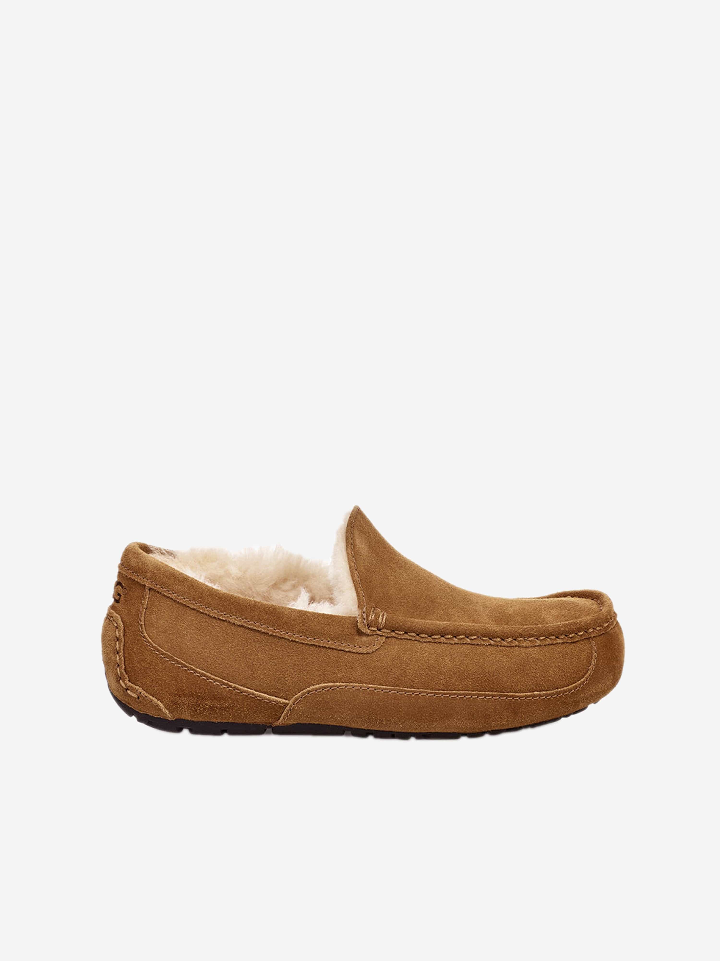 UGG Kids Ascot Slippers in Brown