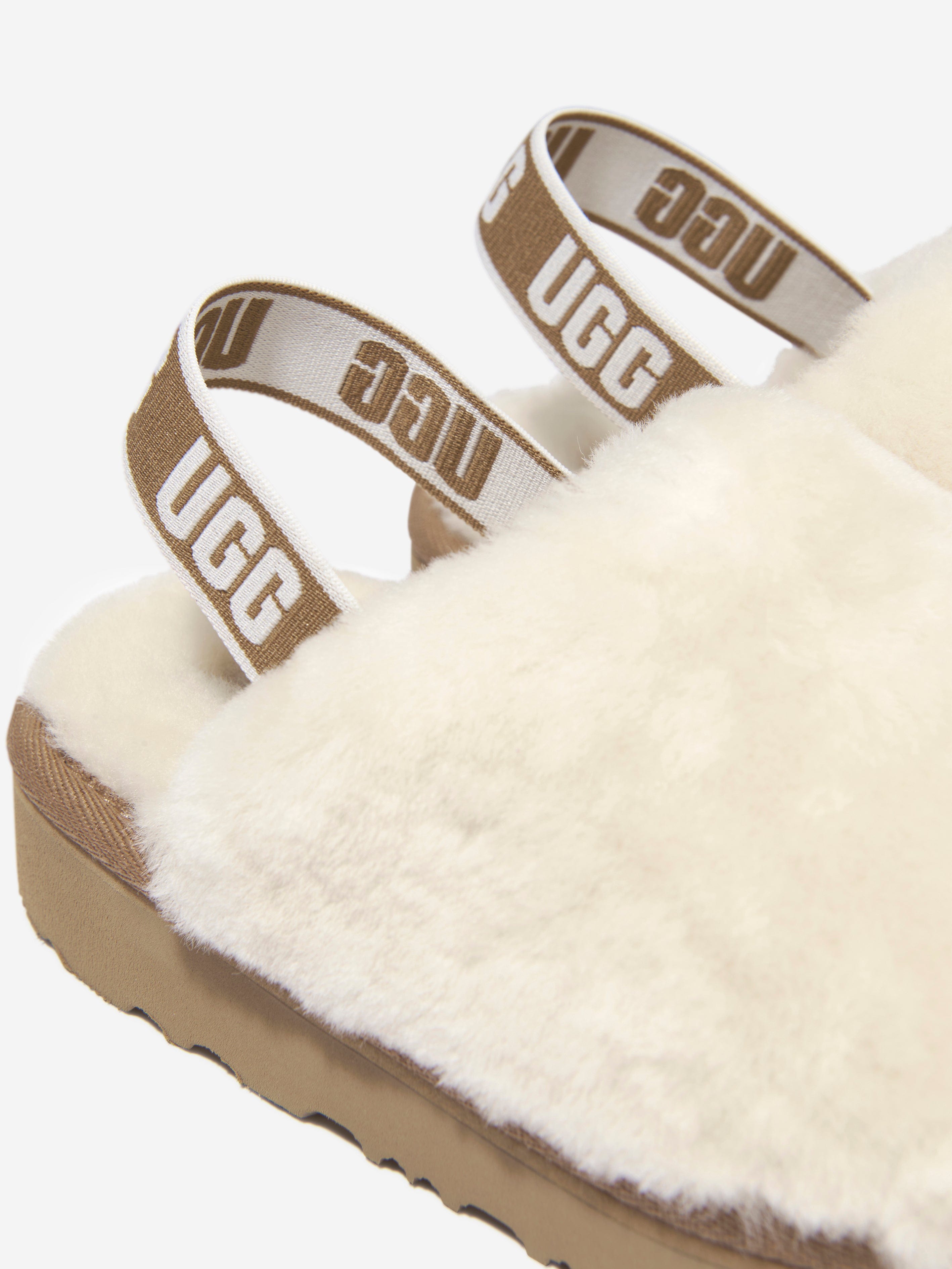 UGG Unisex Sheepskin Fluff Yeah Clogs