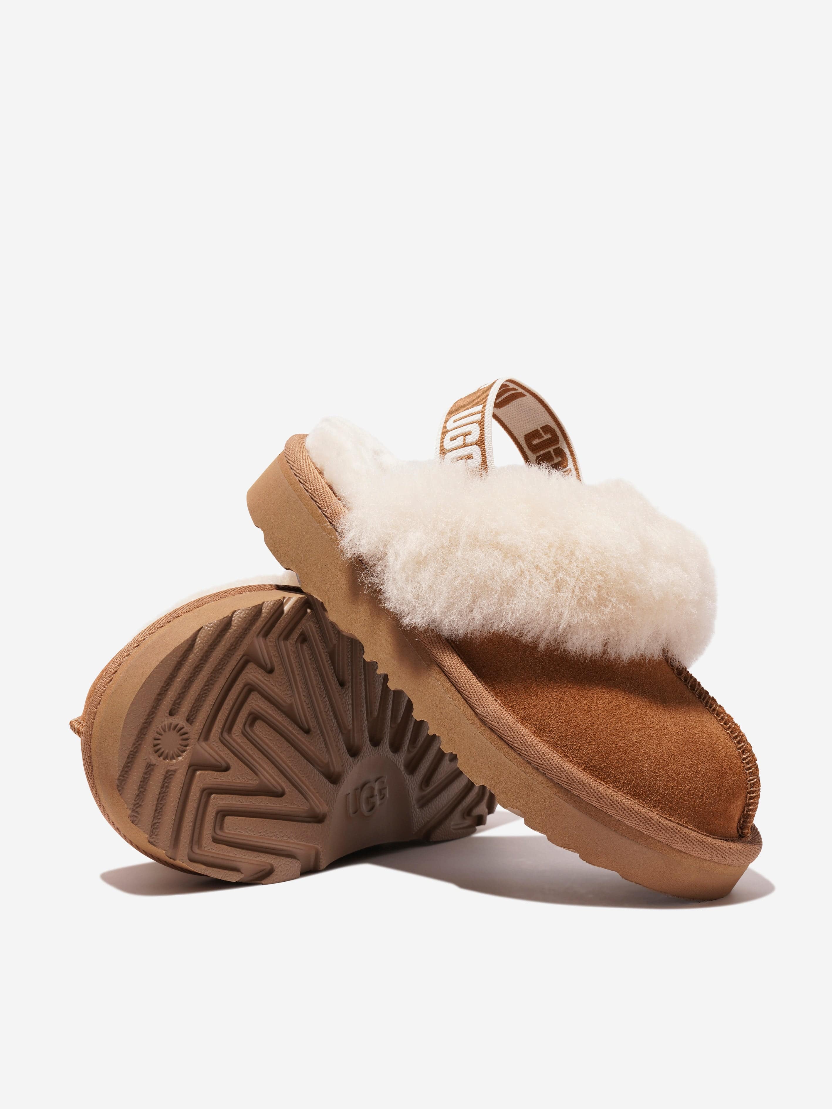 UGG Girls Suede Funkette Sandals