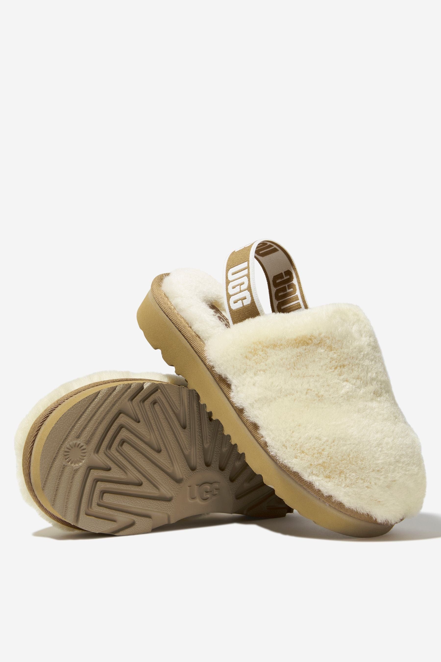 UGG Unisex Sheepskin Fluff Yeah Clogs